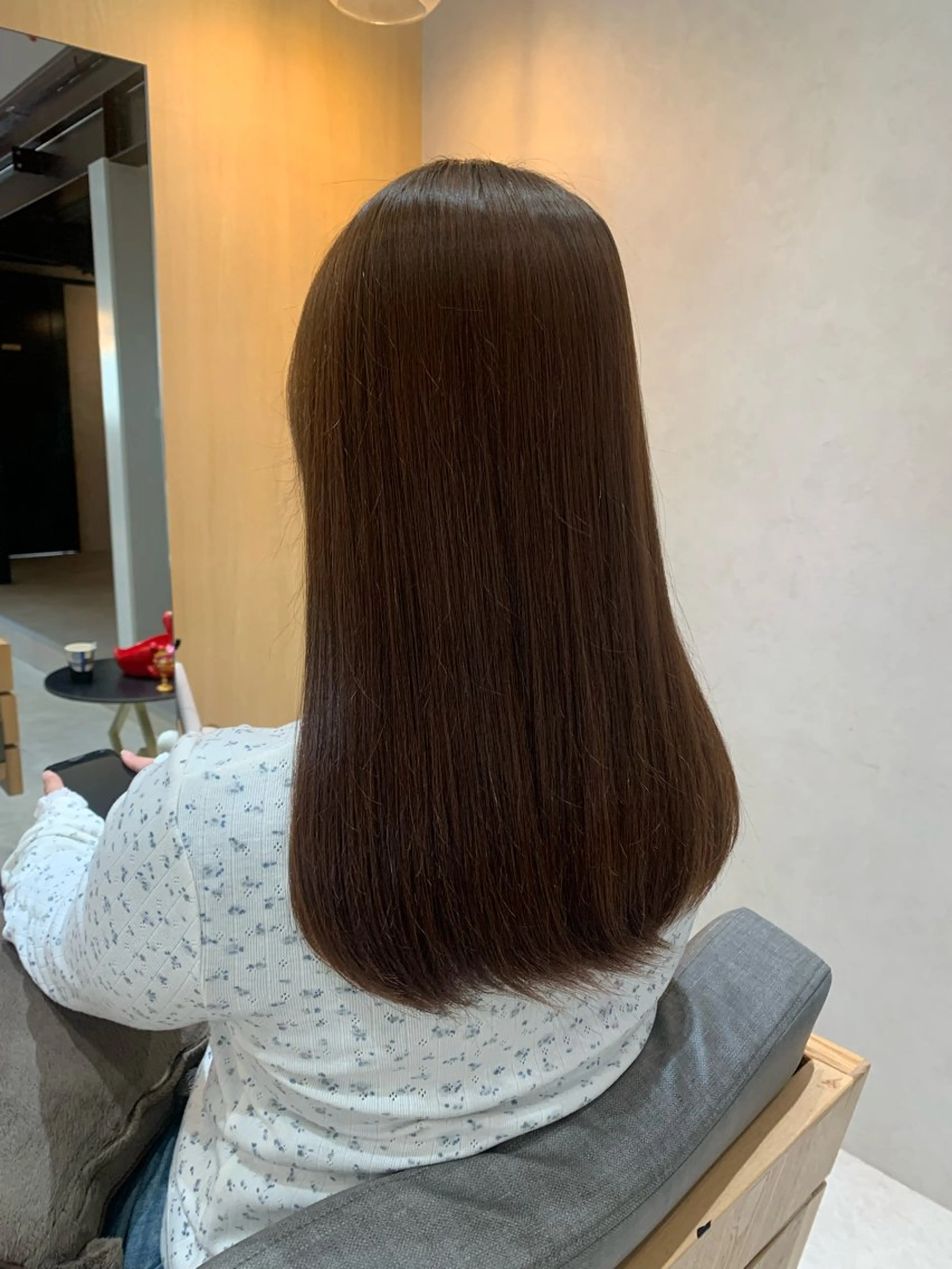 ロング ヘアカラー 本多 永佳のヘアスタイル