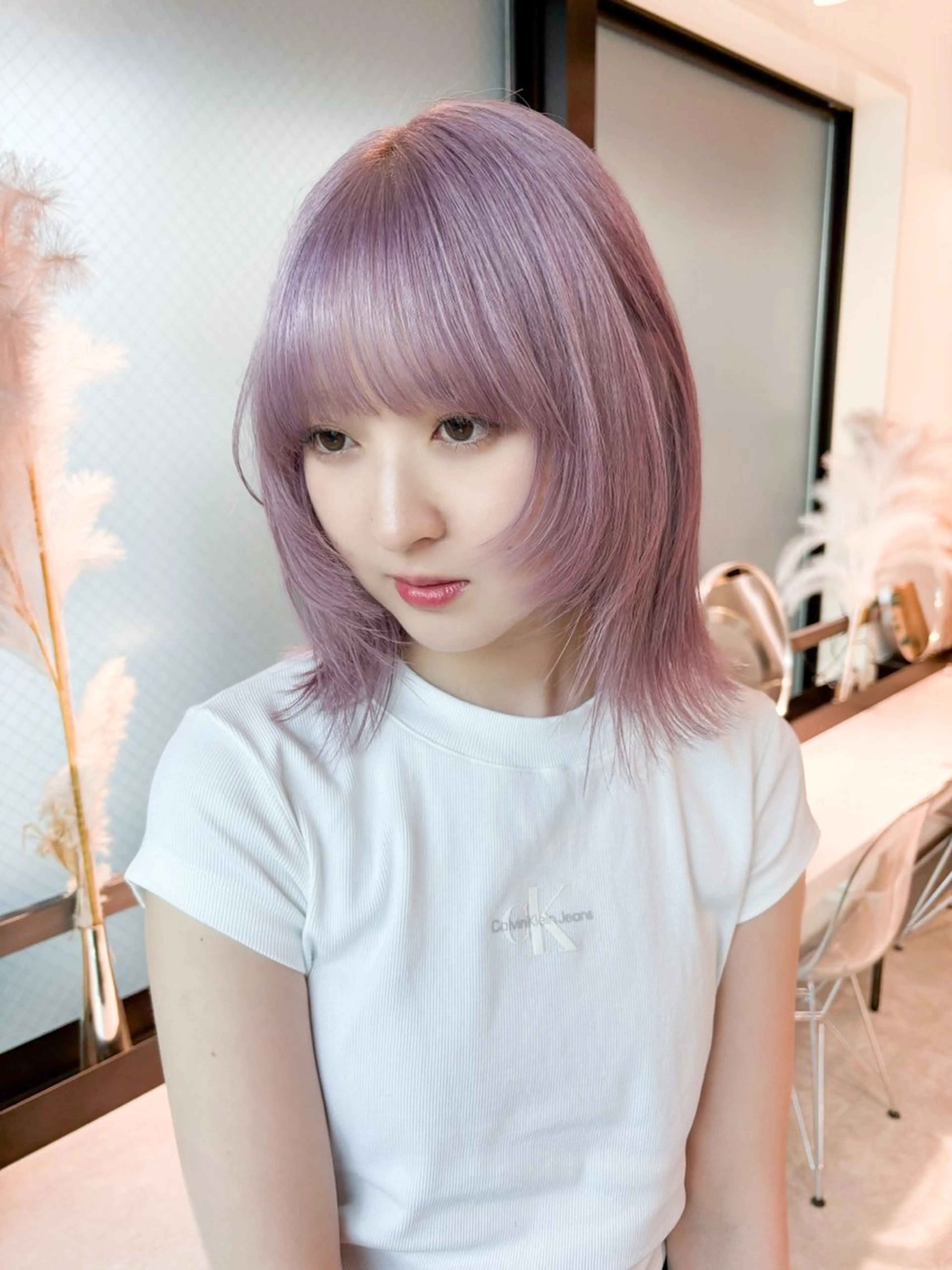 🩵【1日1名様限定】🩵スペシャルブリーチ＋カラー＋選べるトリートメント💫の写真