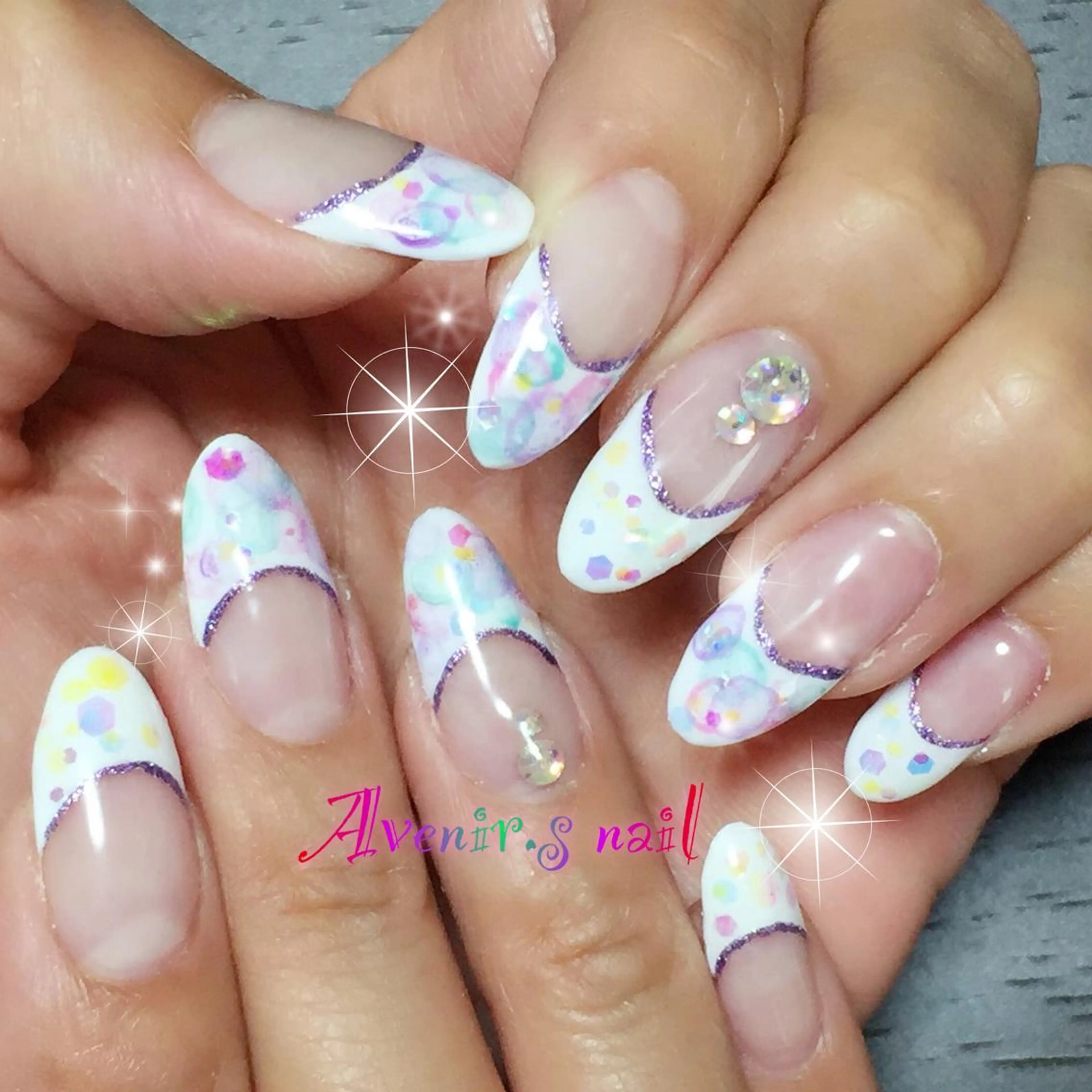 ネイル アートネイル Home Salon Avenir.のネイルデザイン