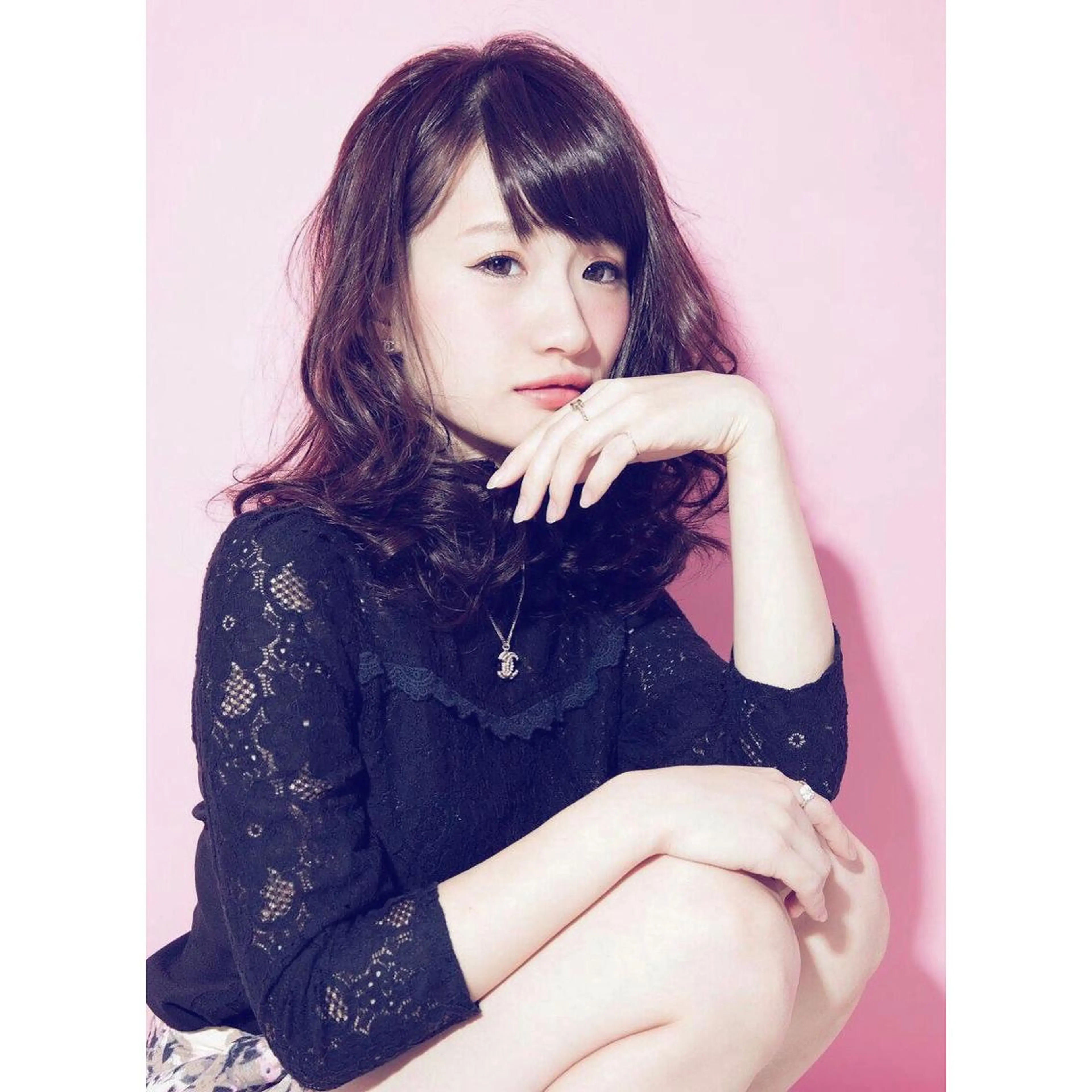 セミロング カラー パーマ STAR所属・内藤 達也のヘアスタイル