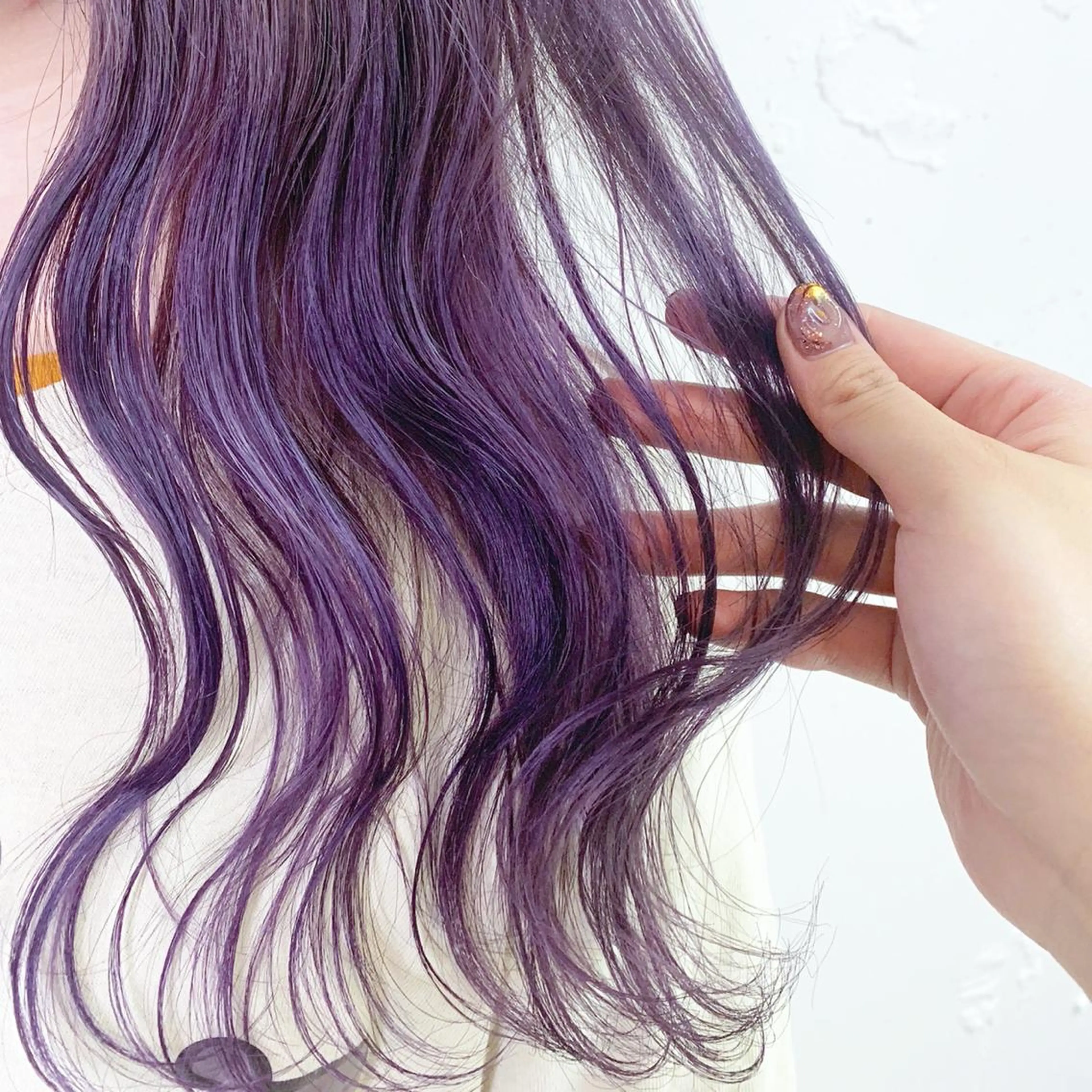 ロング カラー ブリーチ ハイトーンカラー 髪質改善 raika .のヘアスタイル