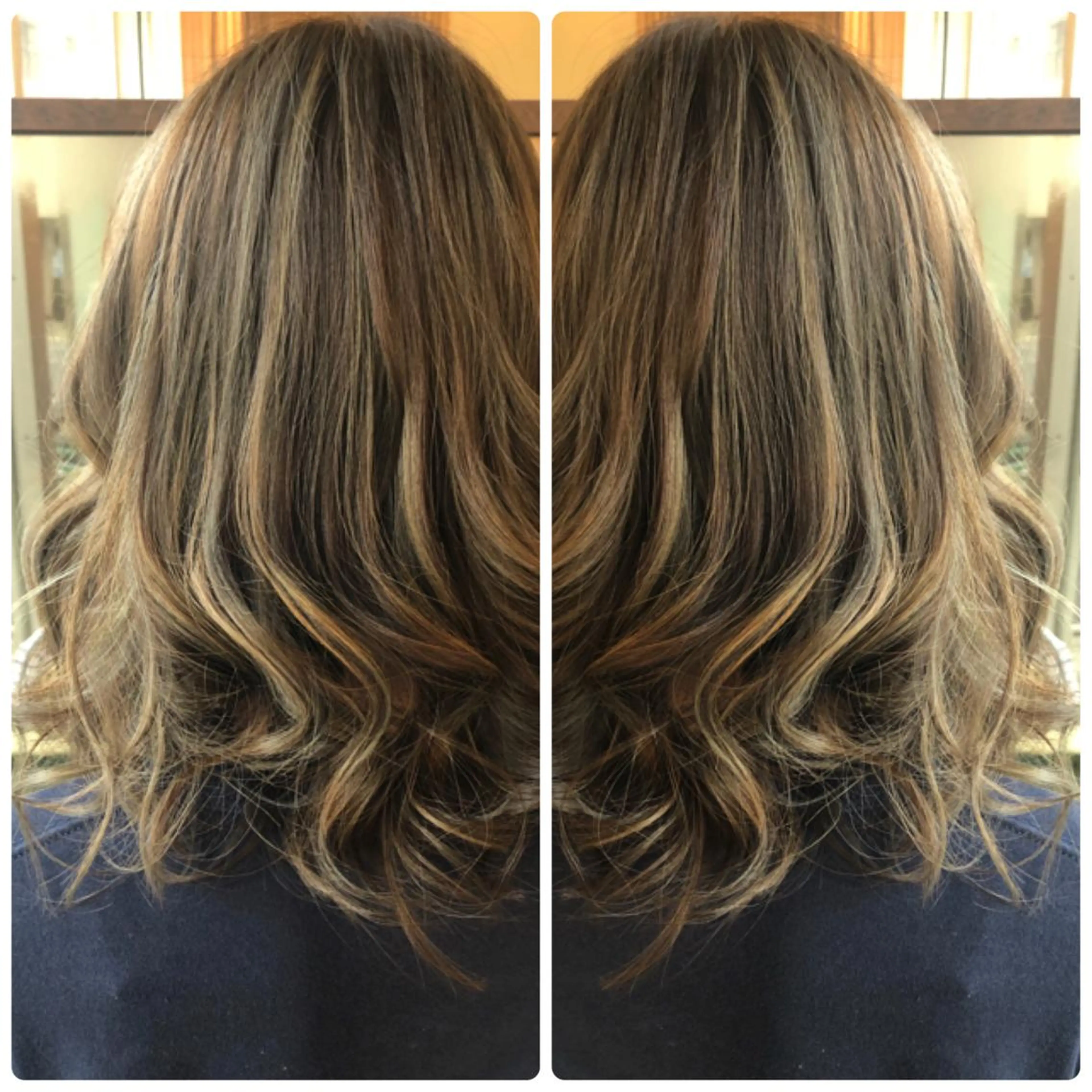 セミロング カラー アッシュ ヘアカラー トリートメント 小山内 龍一郎 店長のヘアスタイル