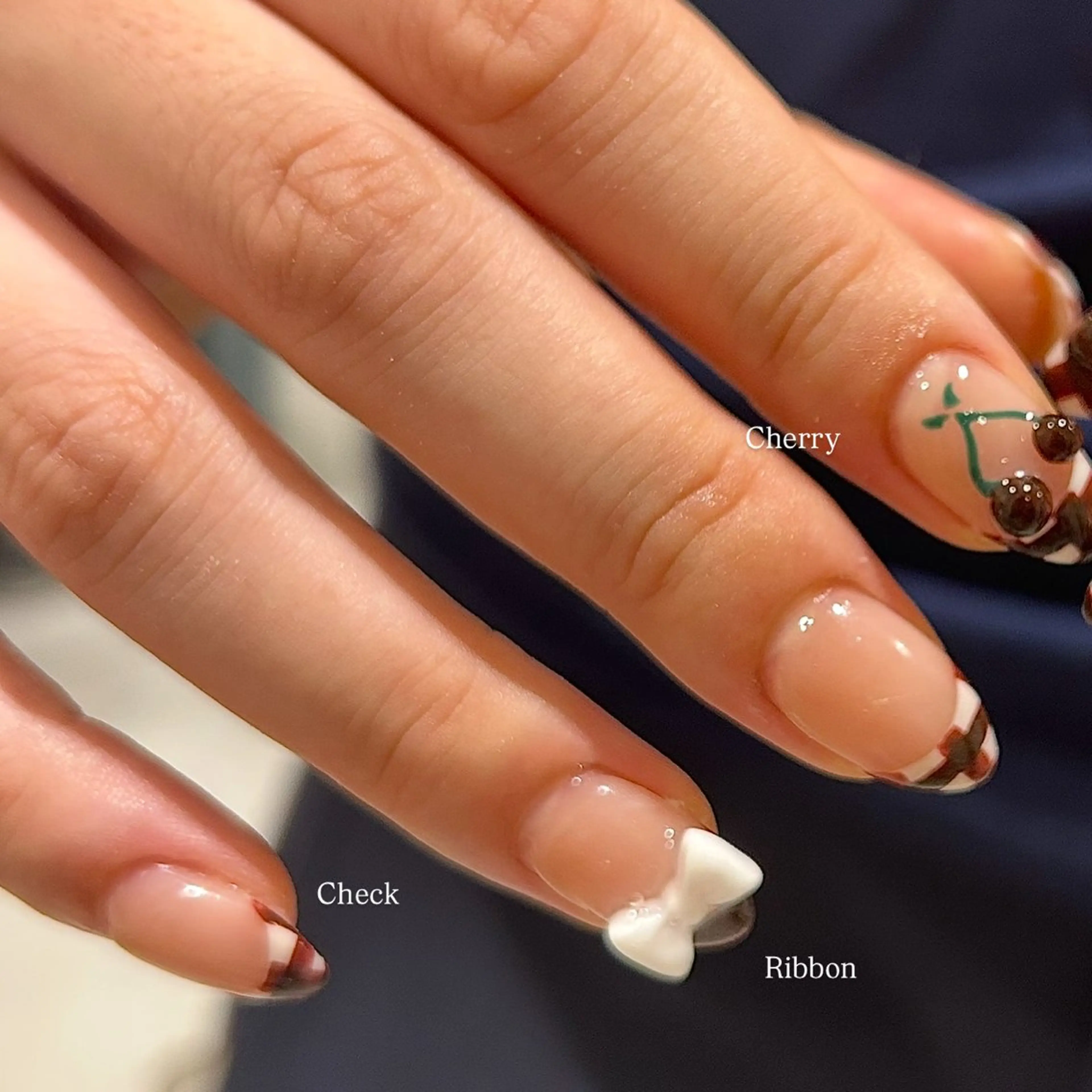 ネイル ハンドネイル honoka ガーリーネイル໒꒱のネイルデザイン