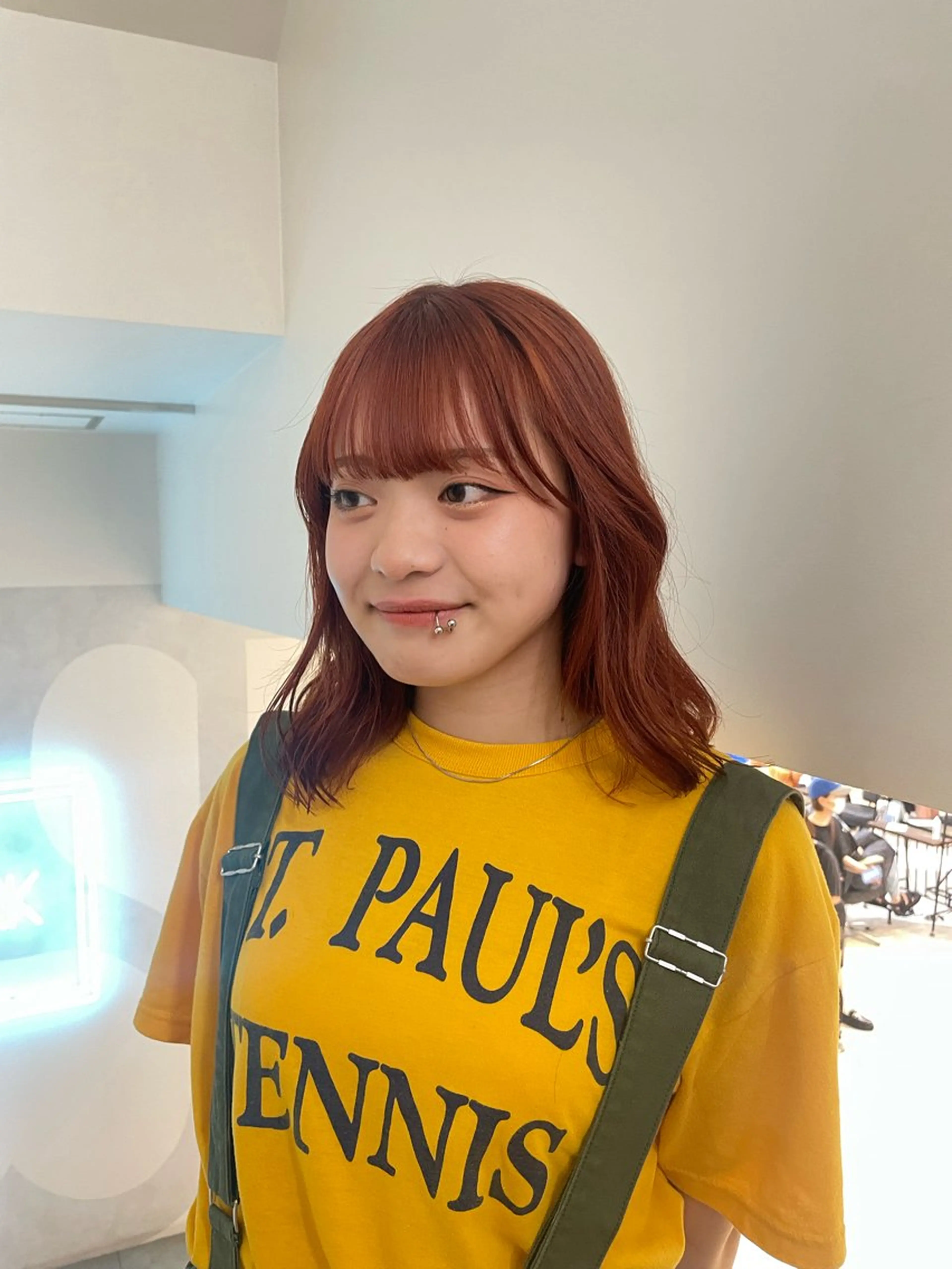 ロング カラー ヘアカラー 🌟暖色系ハイトーン 🌟AIのヘアスタイル