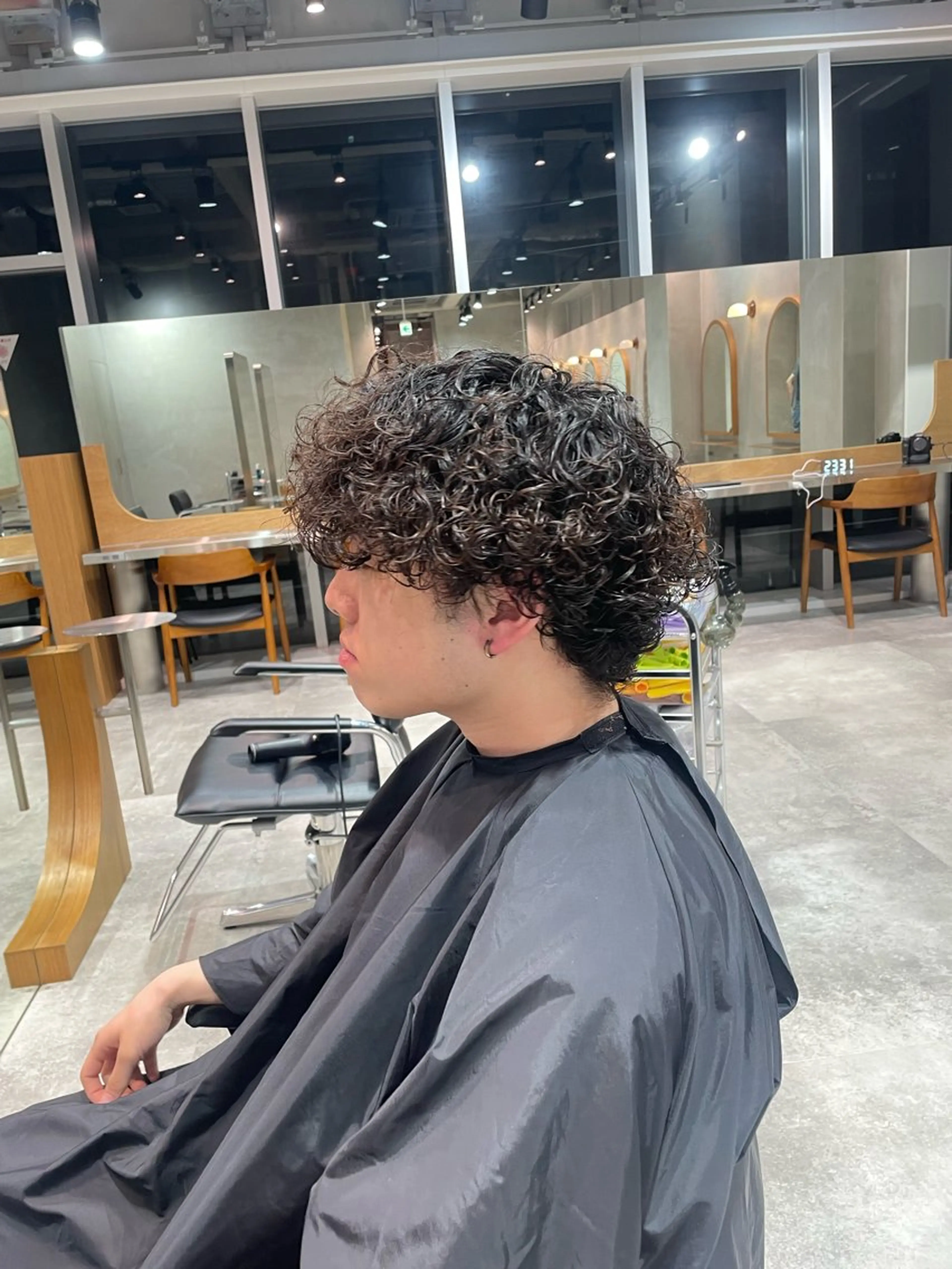 ショート カット パーマ 渡邉 和喜のヘアスタイル