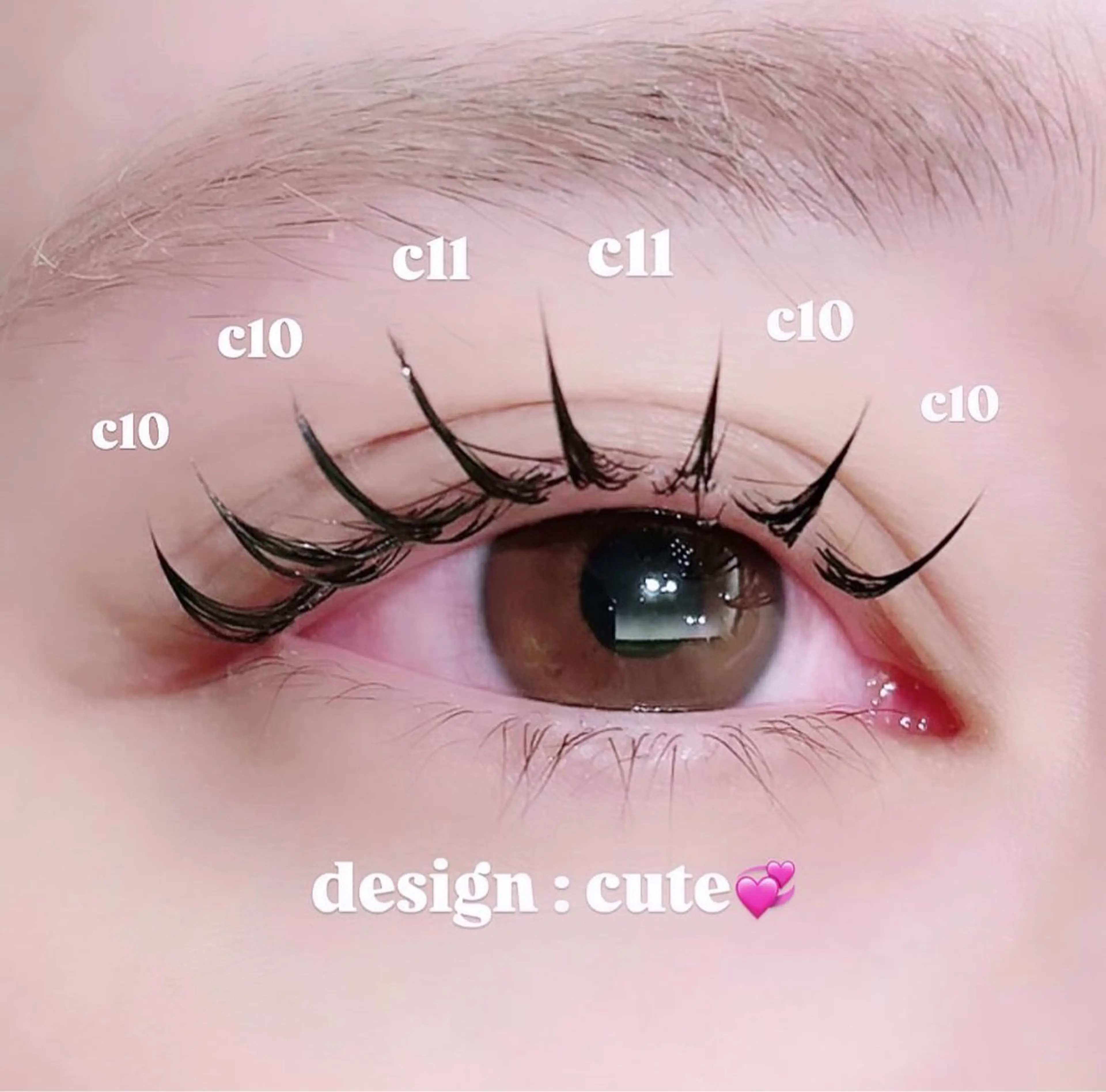 マツエク・マツパ MALVA姶良店 大﨑のマツエク・マツパデザイン