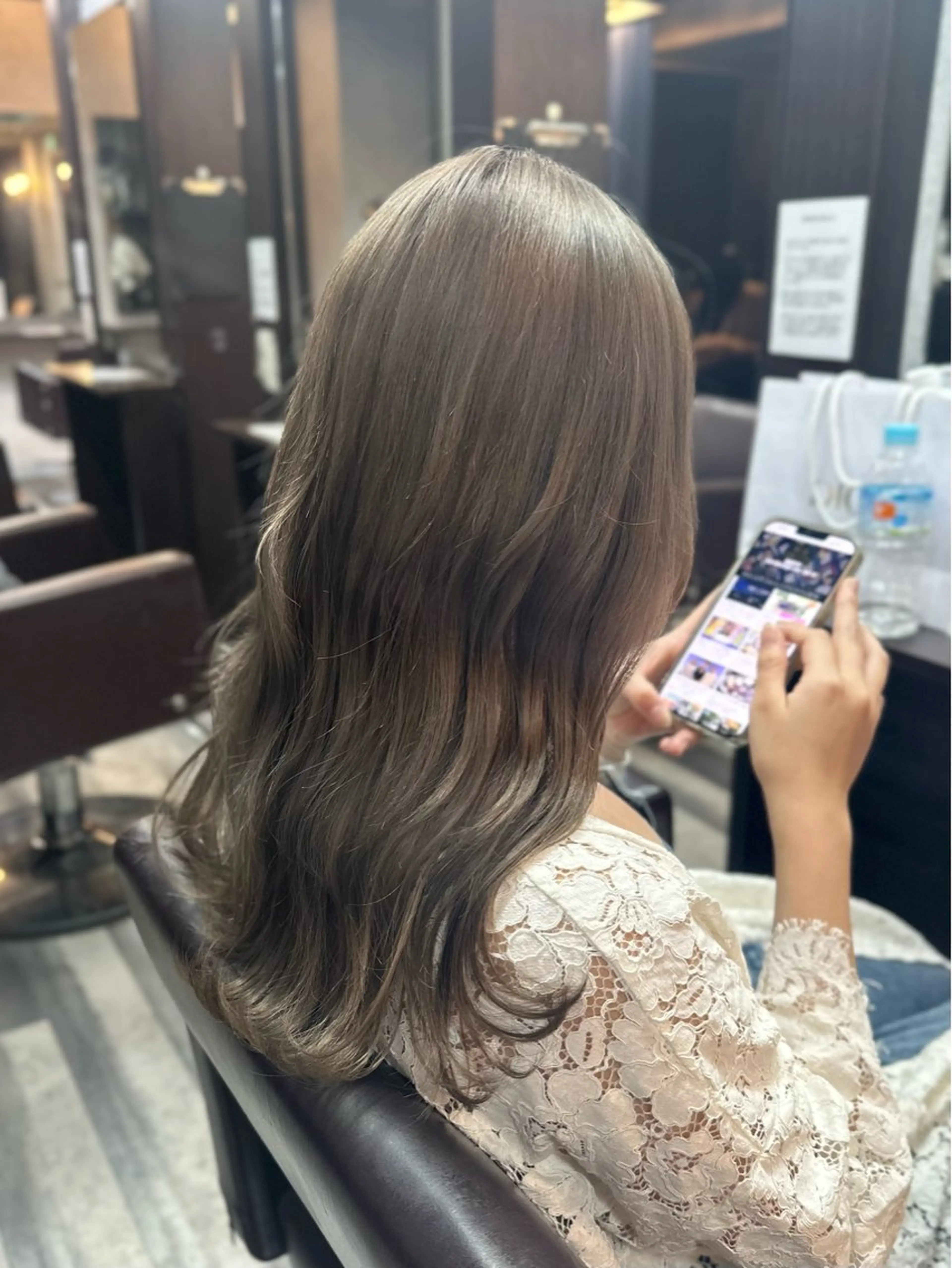 セミロング 井上 武輝のヘアスタイル