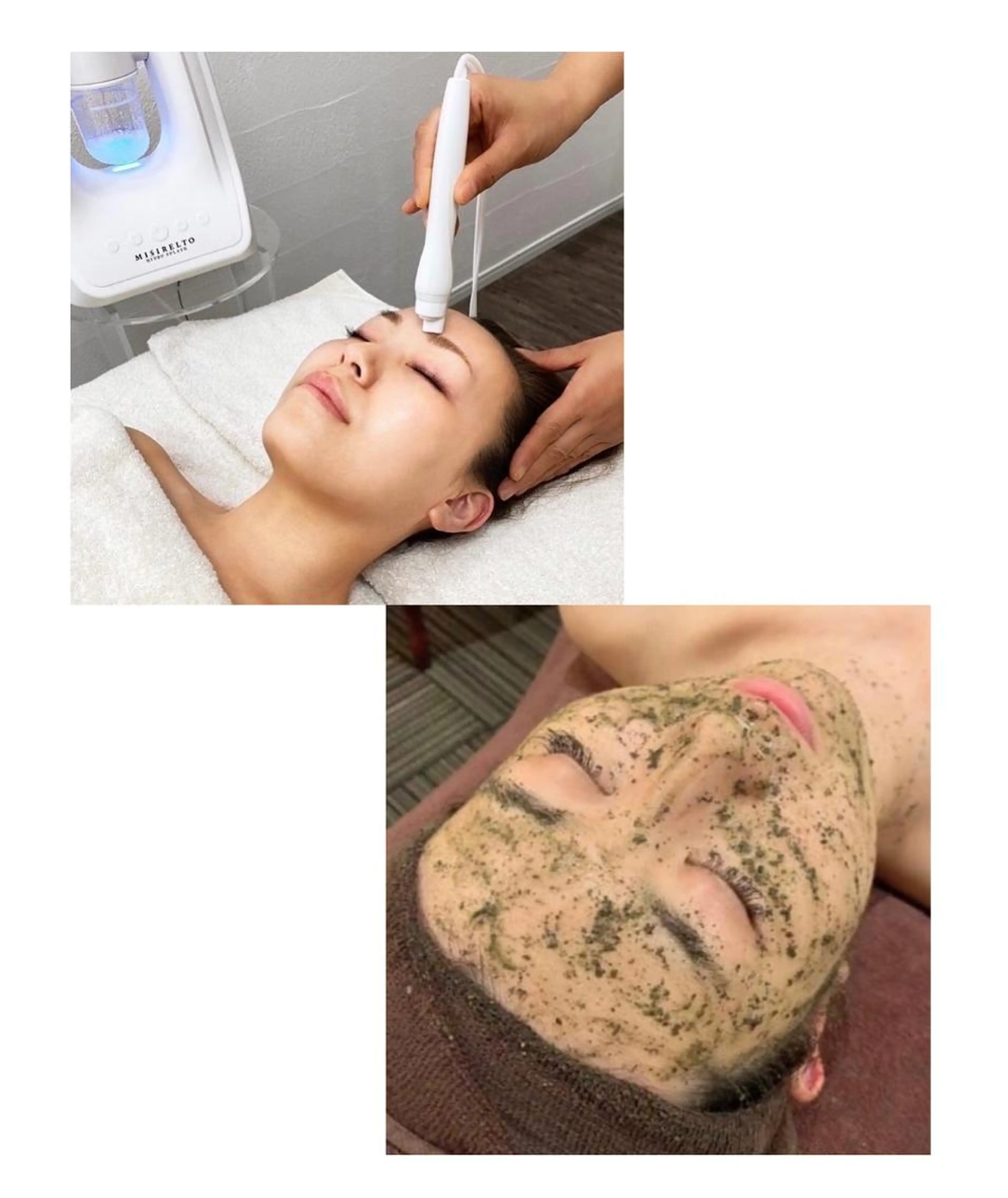 【人気NO.1最強陶器韓国肌】毛穴洗浄＋ハーブピーリングの写真