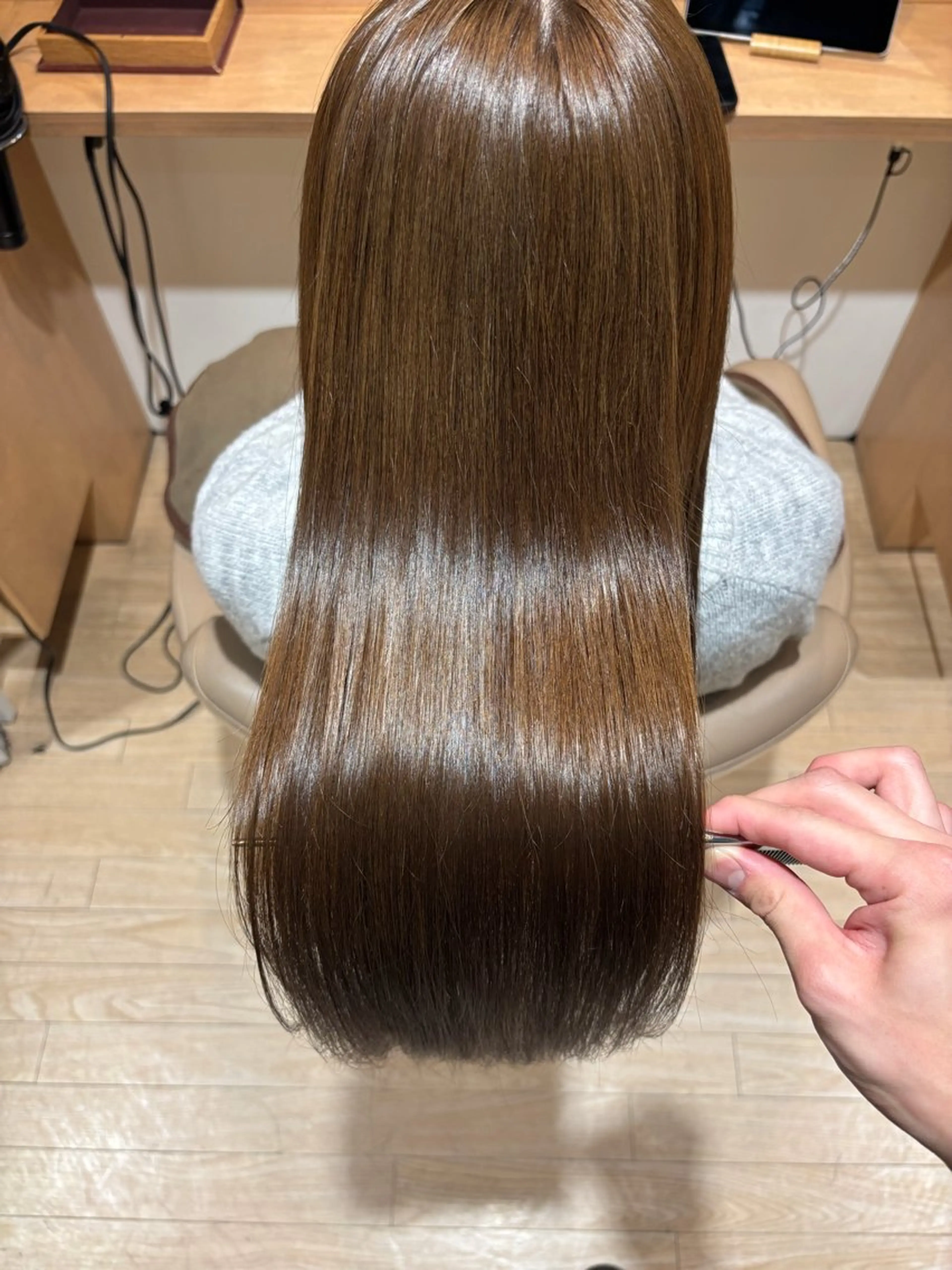 ロング カット ヘアカラー トリートメント 【Amphi Tokyo】宮原のヘアスタイル