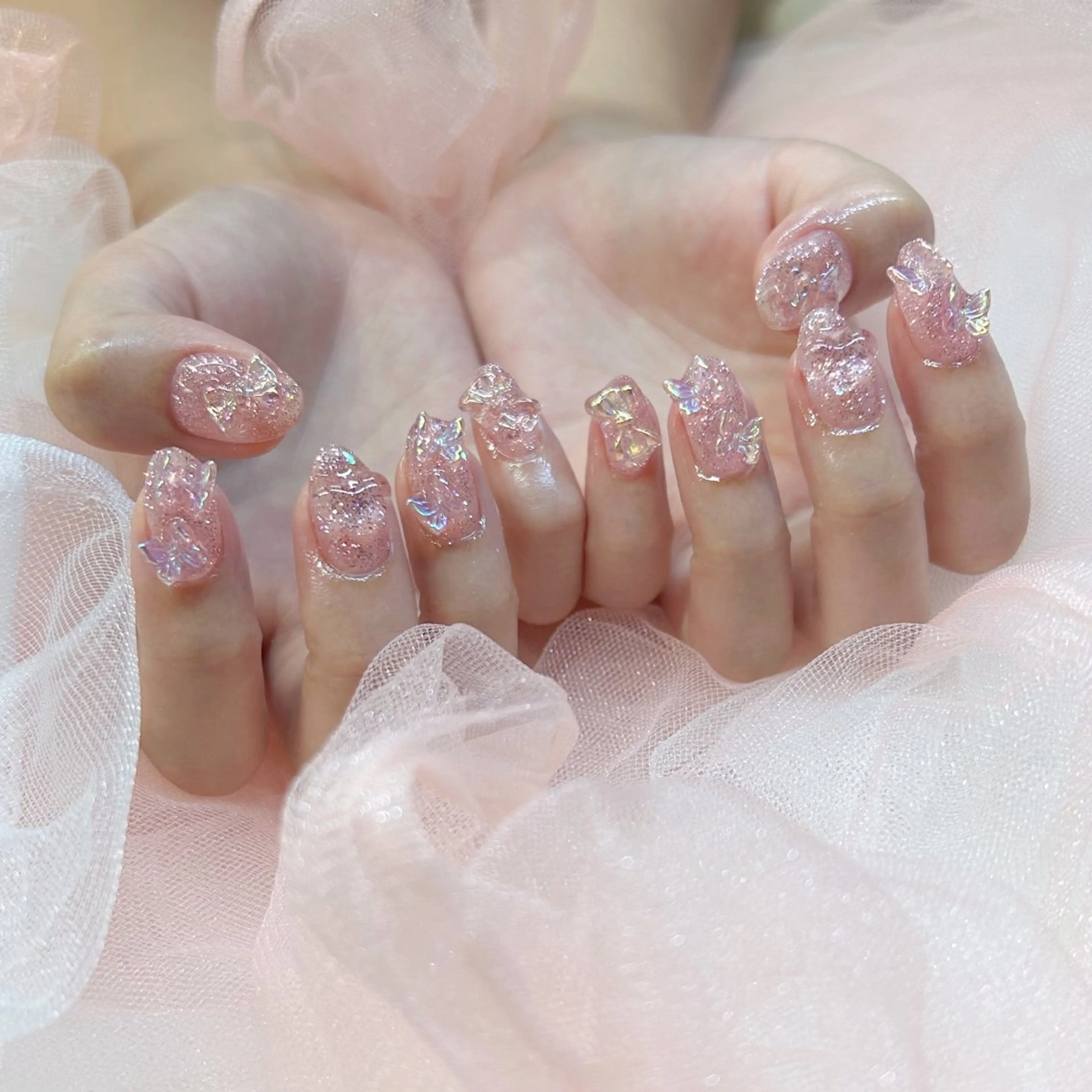 ネイル ラメ(グリッター) EMANON心斎橋店所属・大阪心斎橋ネイル/ hinataのネイルデザイン