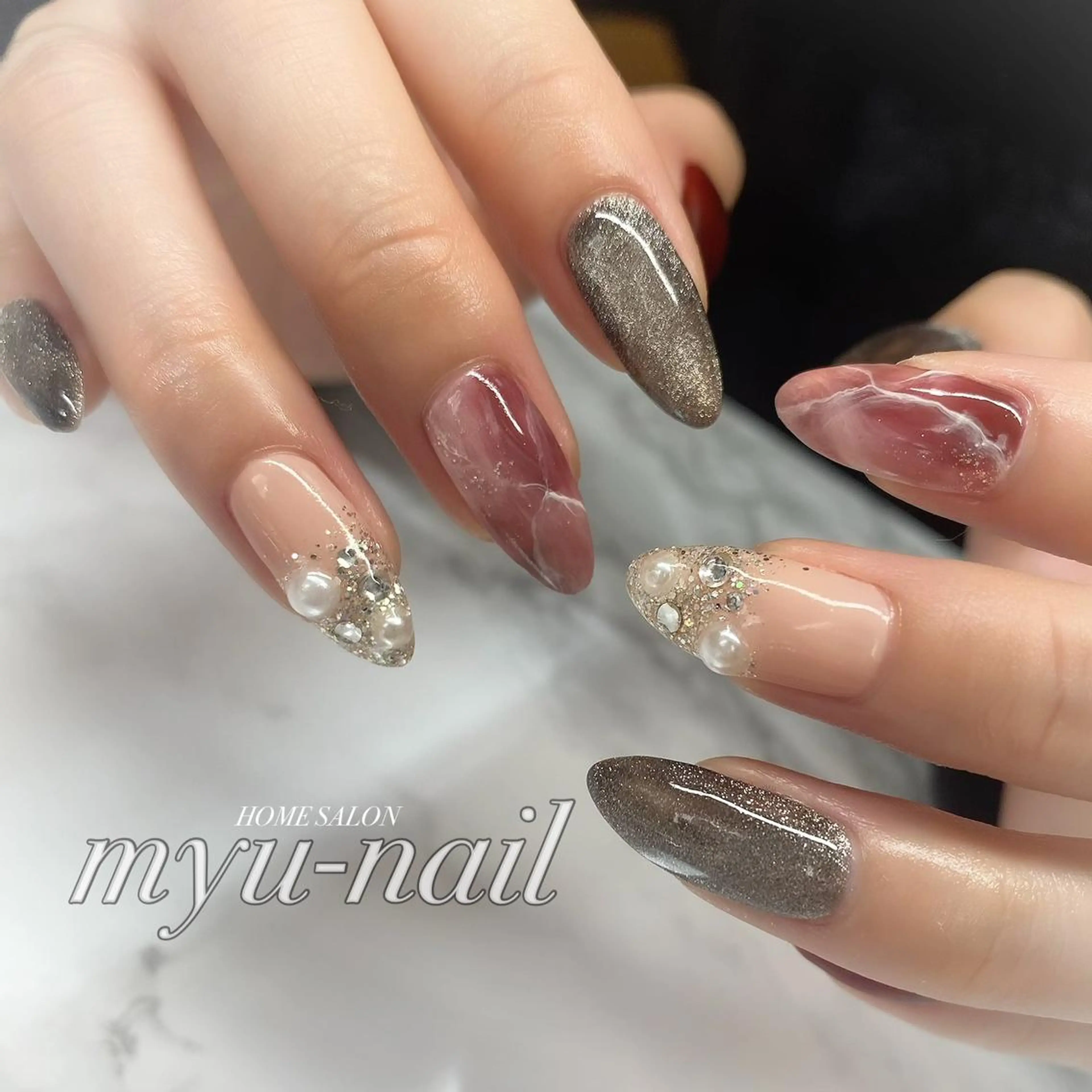 ネイル ホームサロン myu-nailのネイルデザイン