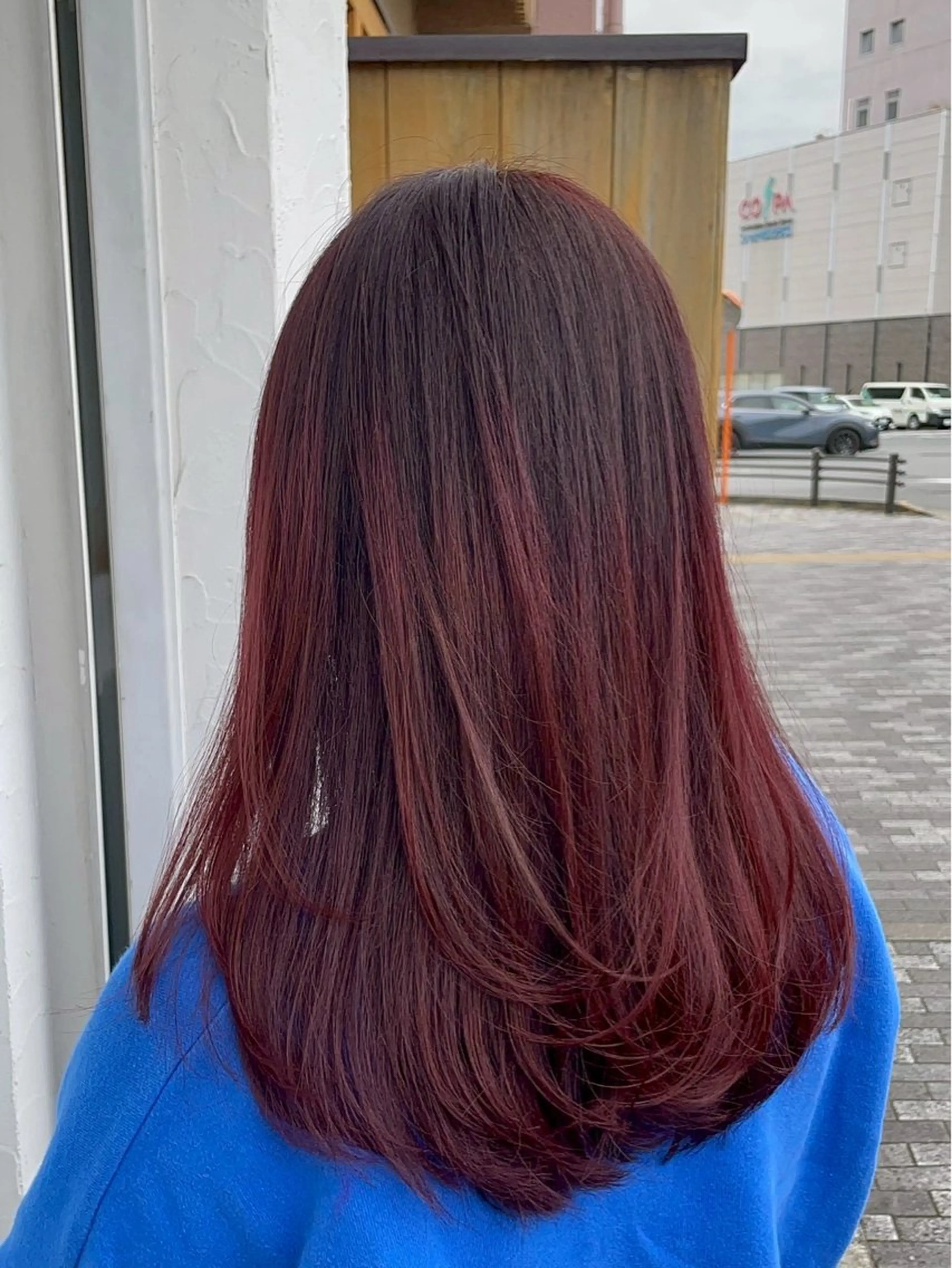 レイヤーカットの写真