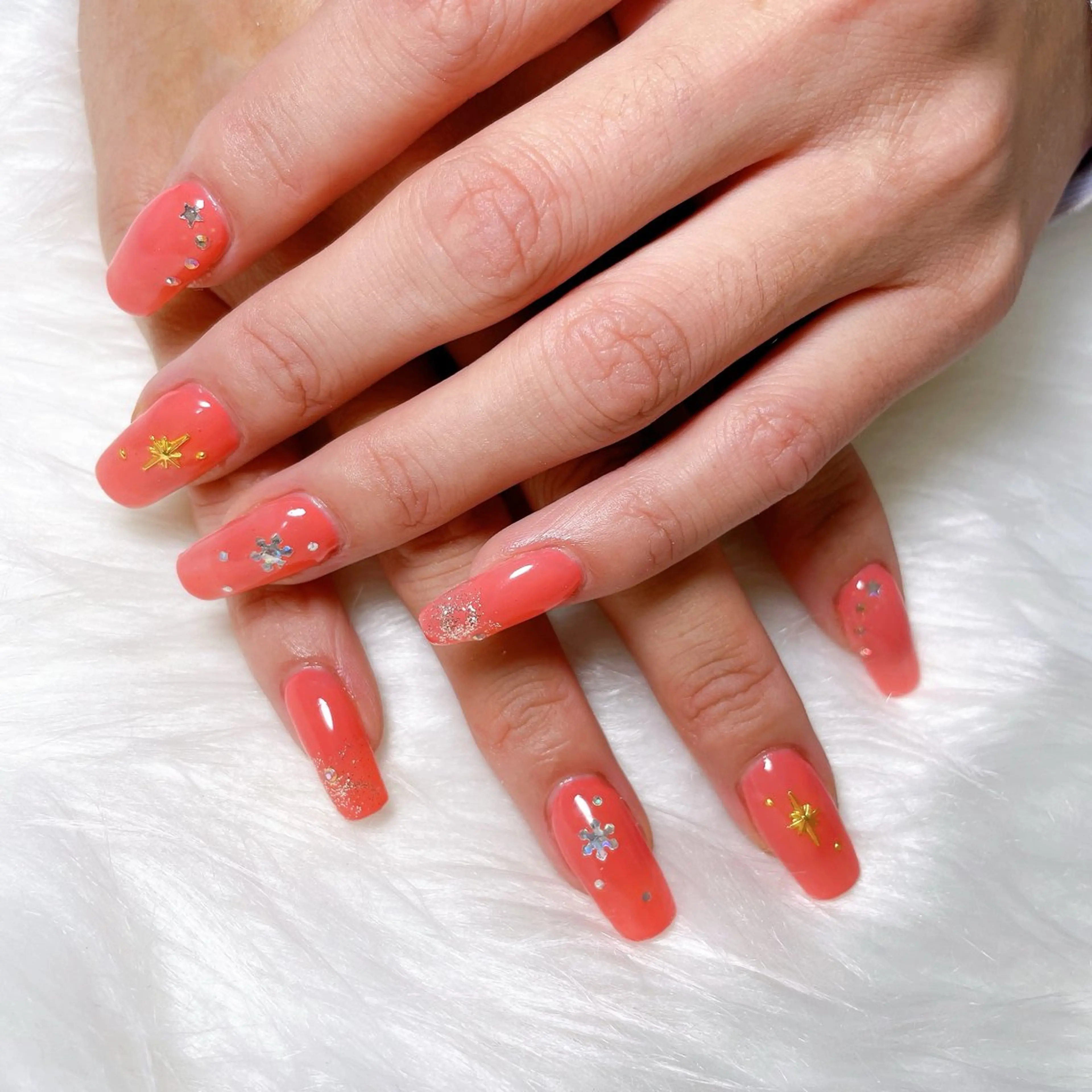 ネイル 長さ出し nailsalon Rinのネイルデザイン