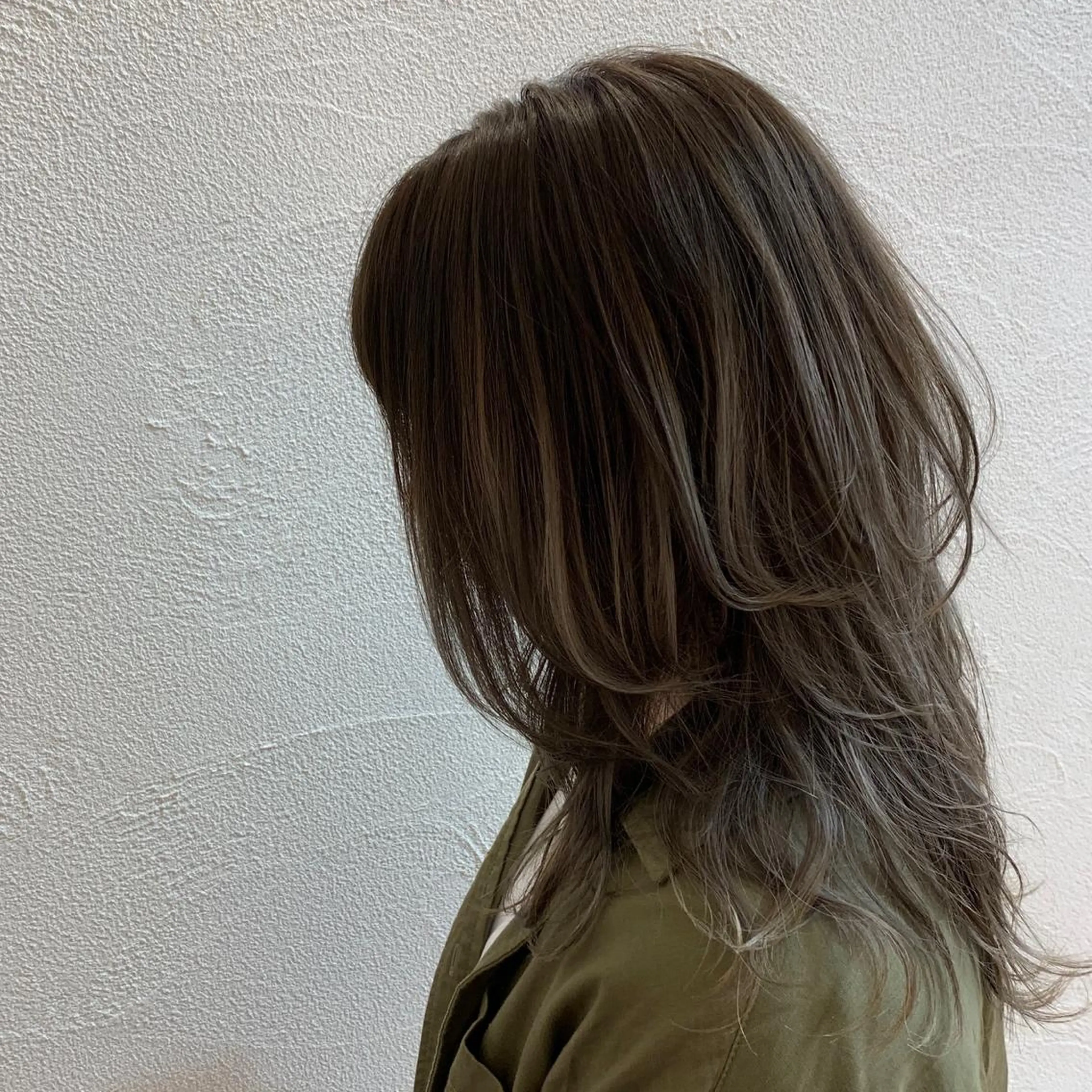 ミディアム カラー 加藤 雄大のヘアスタイル