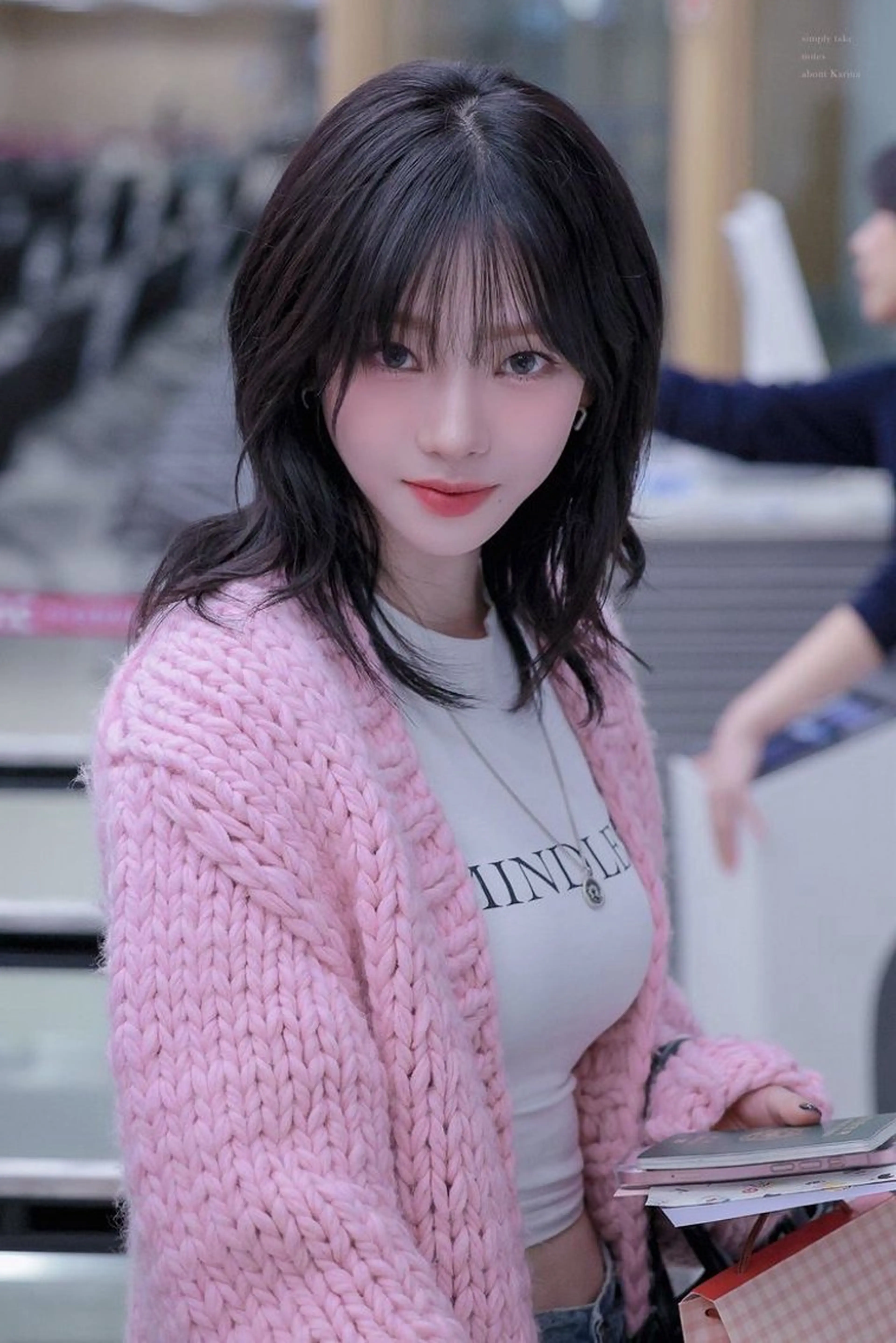 ロング カラー ハイトーン/韓国 レイヤー/るか🎀のヘアスタイル