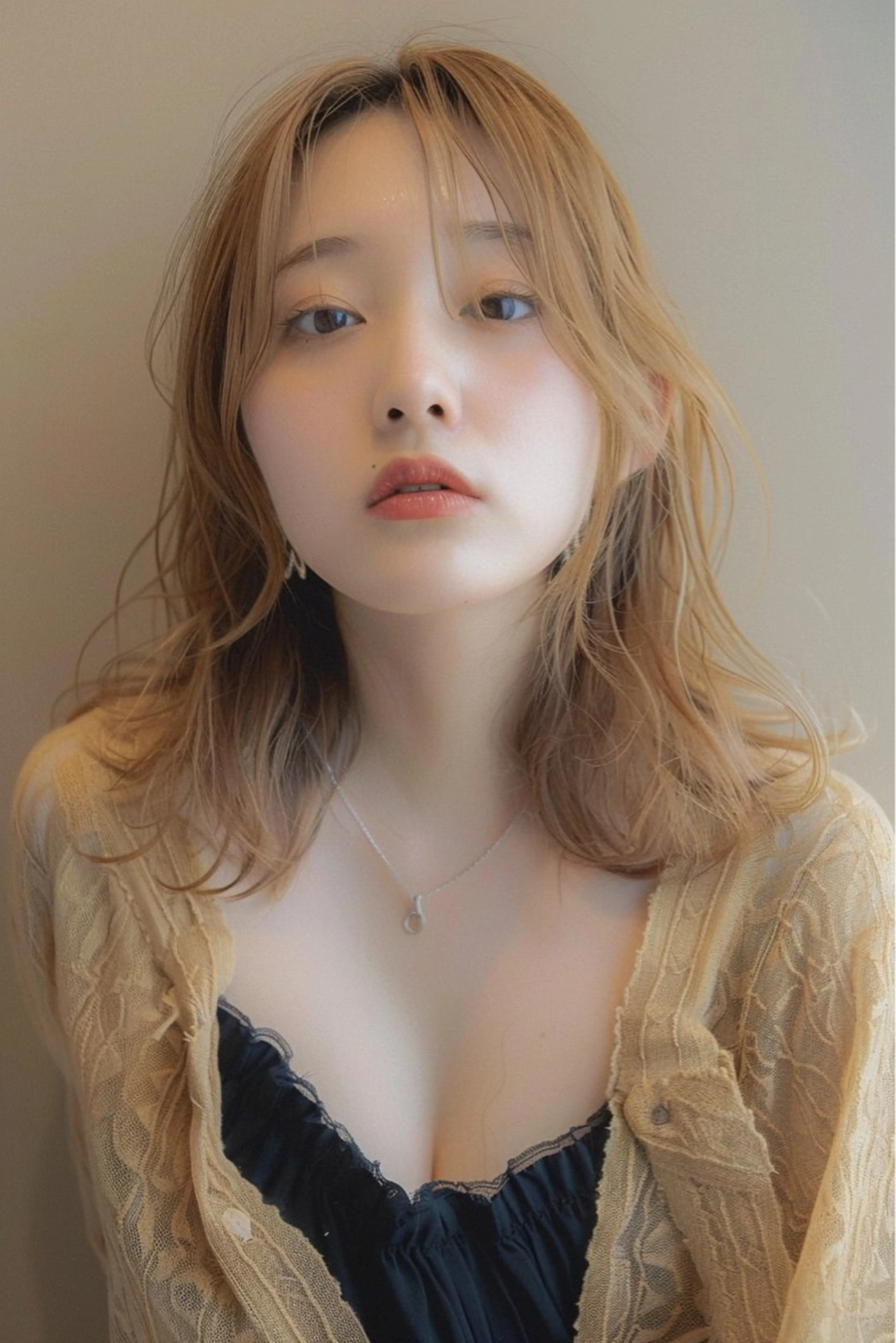 【ダメージ95%削減✨】💫ケアブリーチ➕透明感カラー➕1Stepトリートメント💫の写真