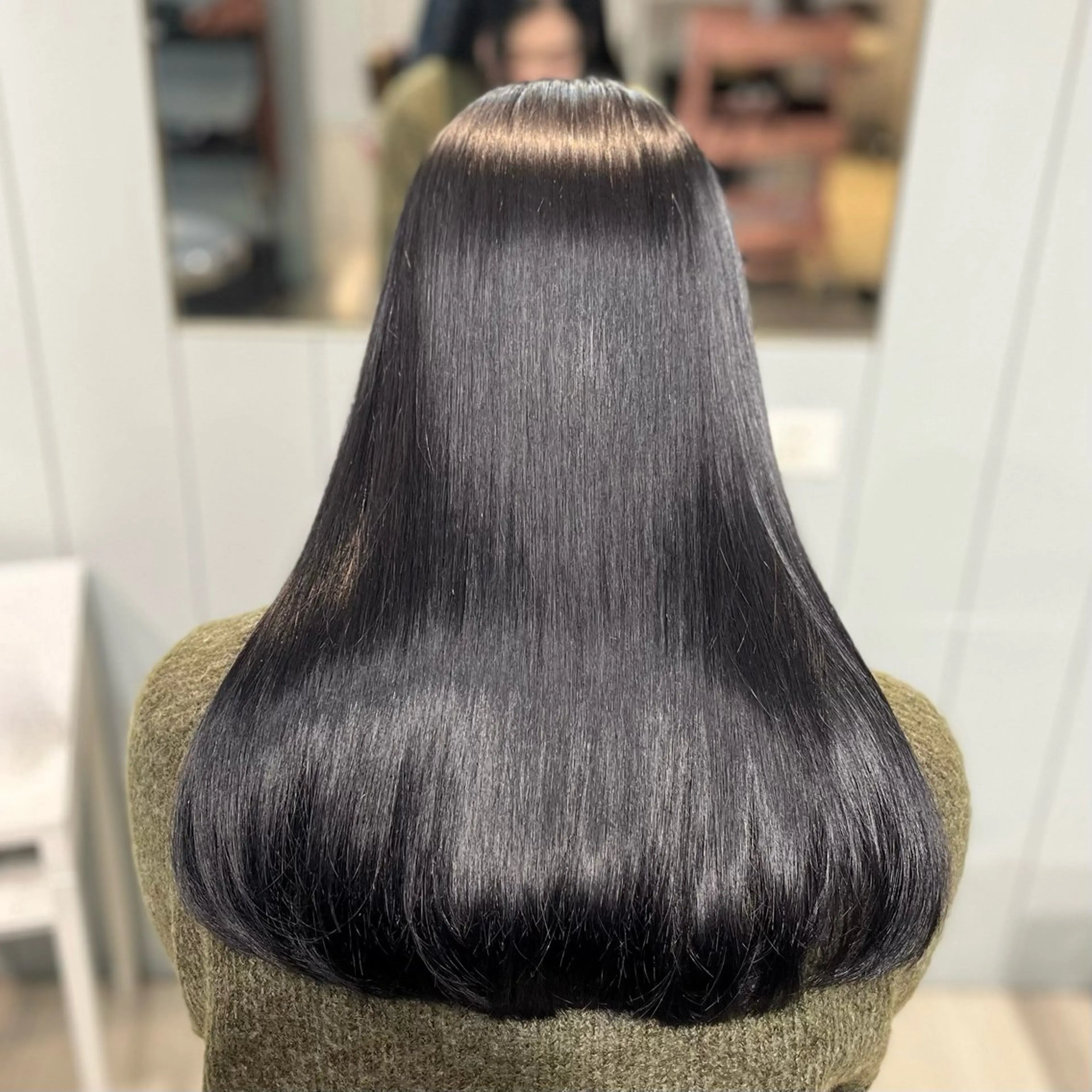 【学生限定】韓国っぽサラ艶ヘアーを手に入れたい方♡酸性縮毛矯正+カット+髪質改善カラー+トリートメントの写真