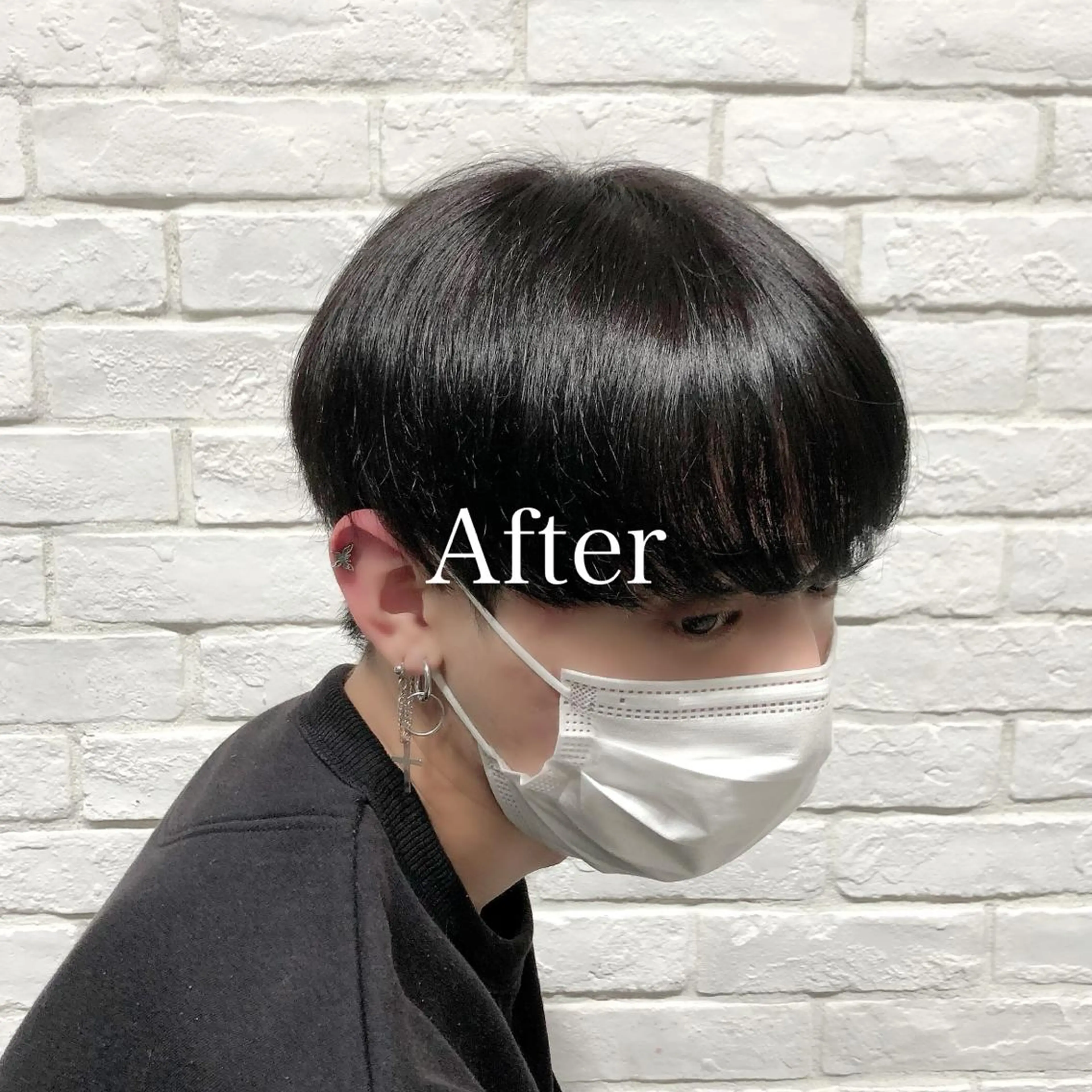 ショート カラー メンズ レディースヘア💫 加藤たいが🐯のヘアスタイル