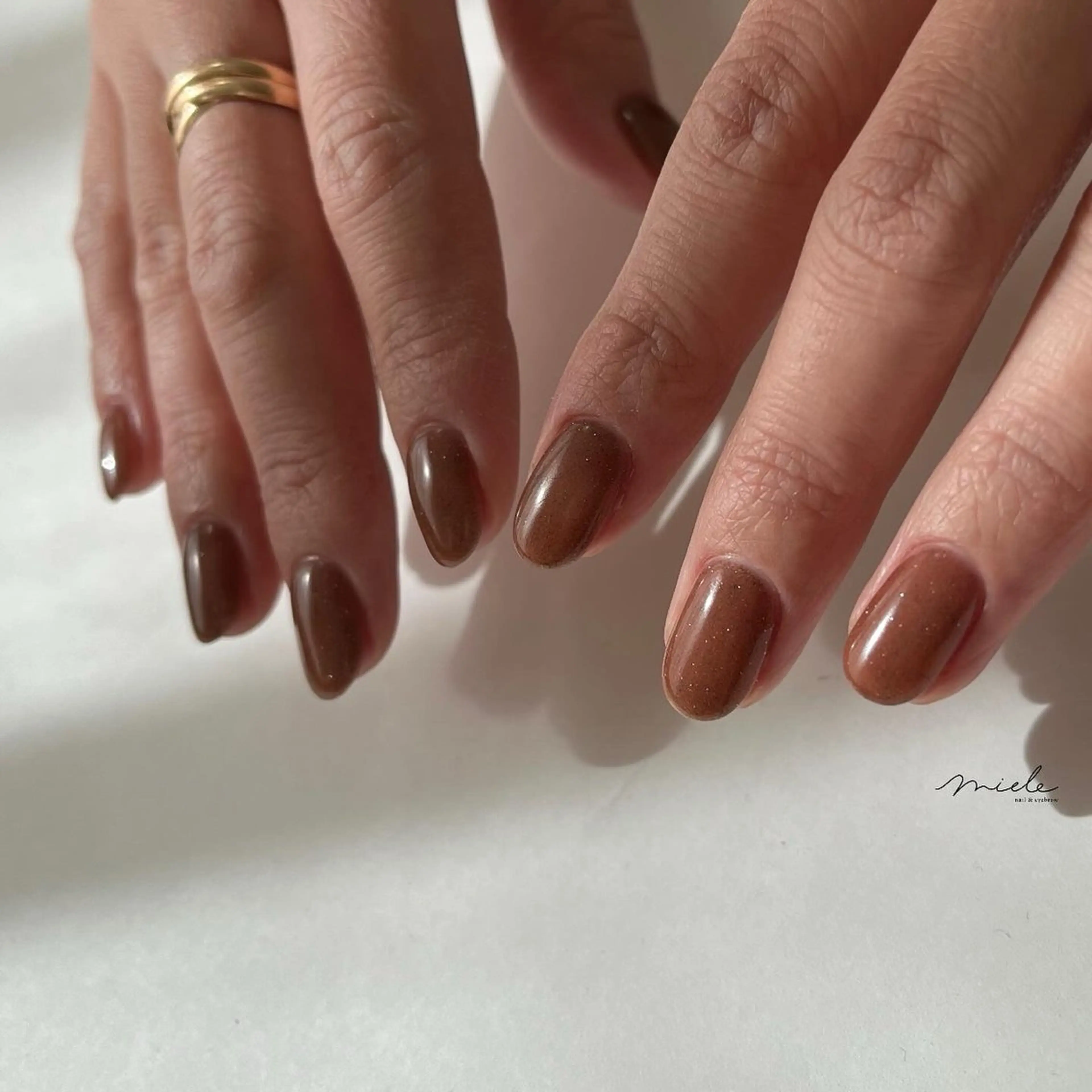 ネイル ハンドネイル miele【ミエレ】 シンプル一癖のネイルデザイン