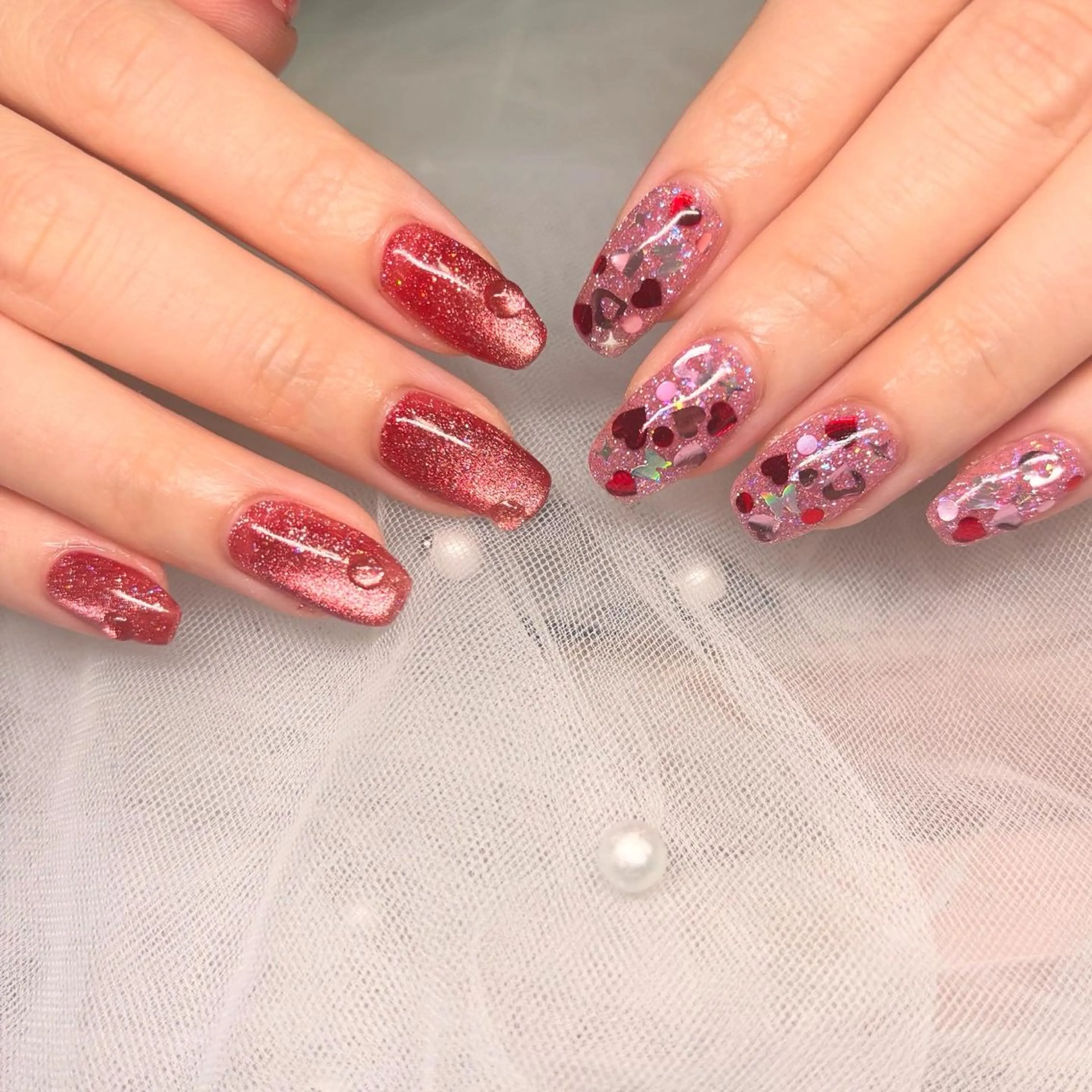 ネイル ハンドネイル RE💟N.NAIL ラテン系お姉さんのネイルデザイン