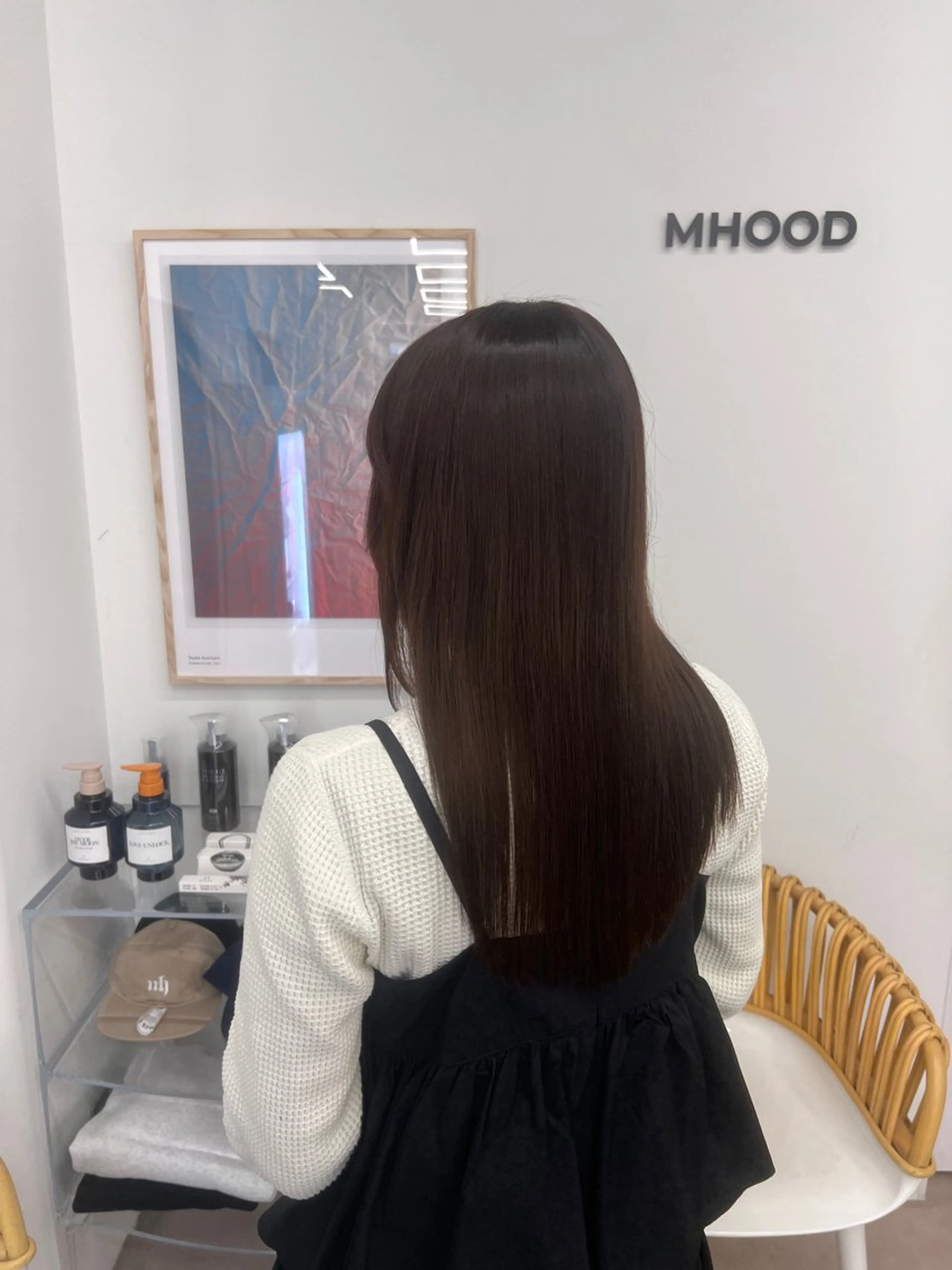 ロング 透明感カラー🫧⌇ 青🫐🩵のヘアスタイル