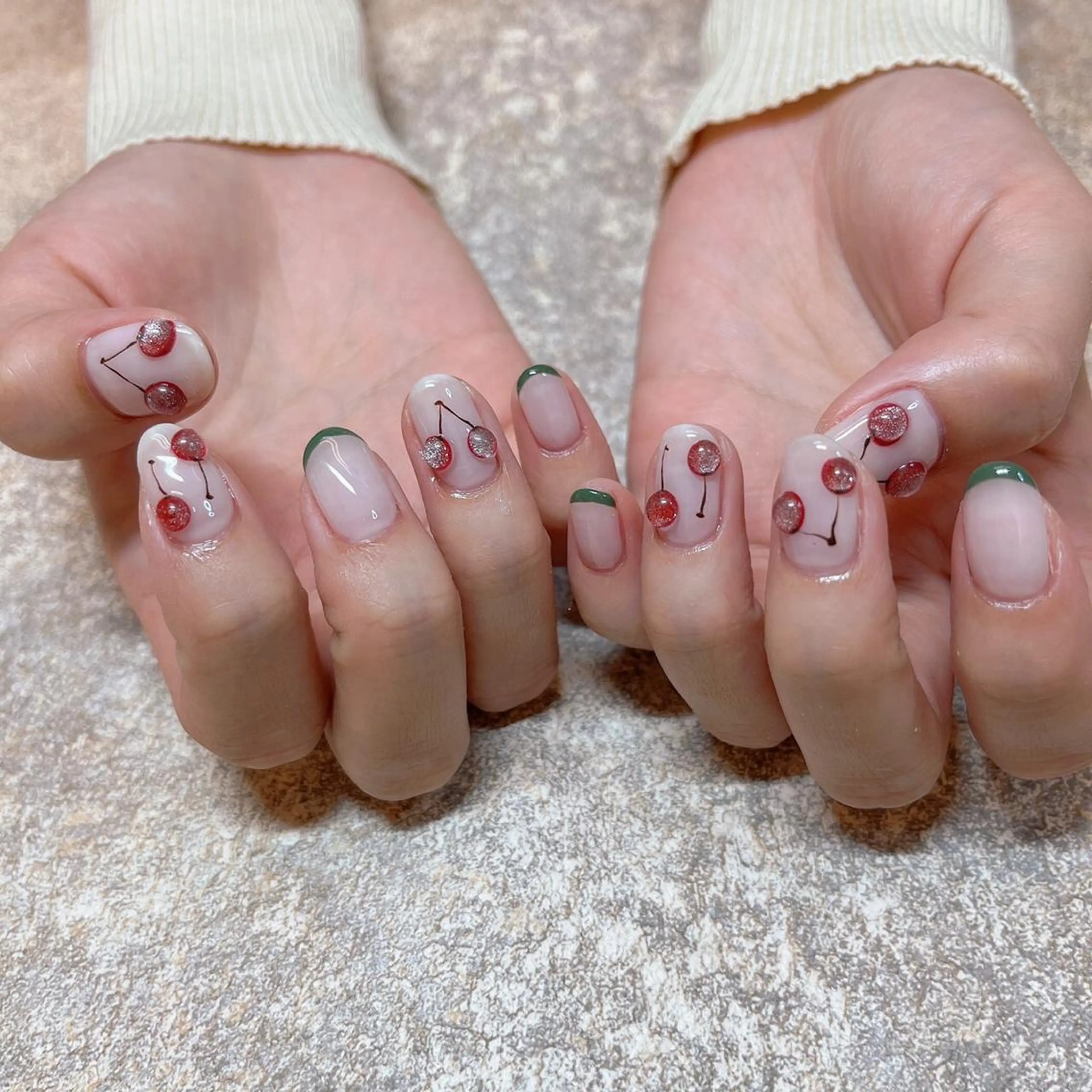 ネイル ハンドネイル LOVE NAIL 💕Sonoのネイルデザイン