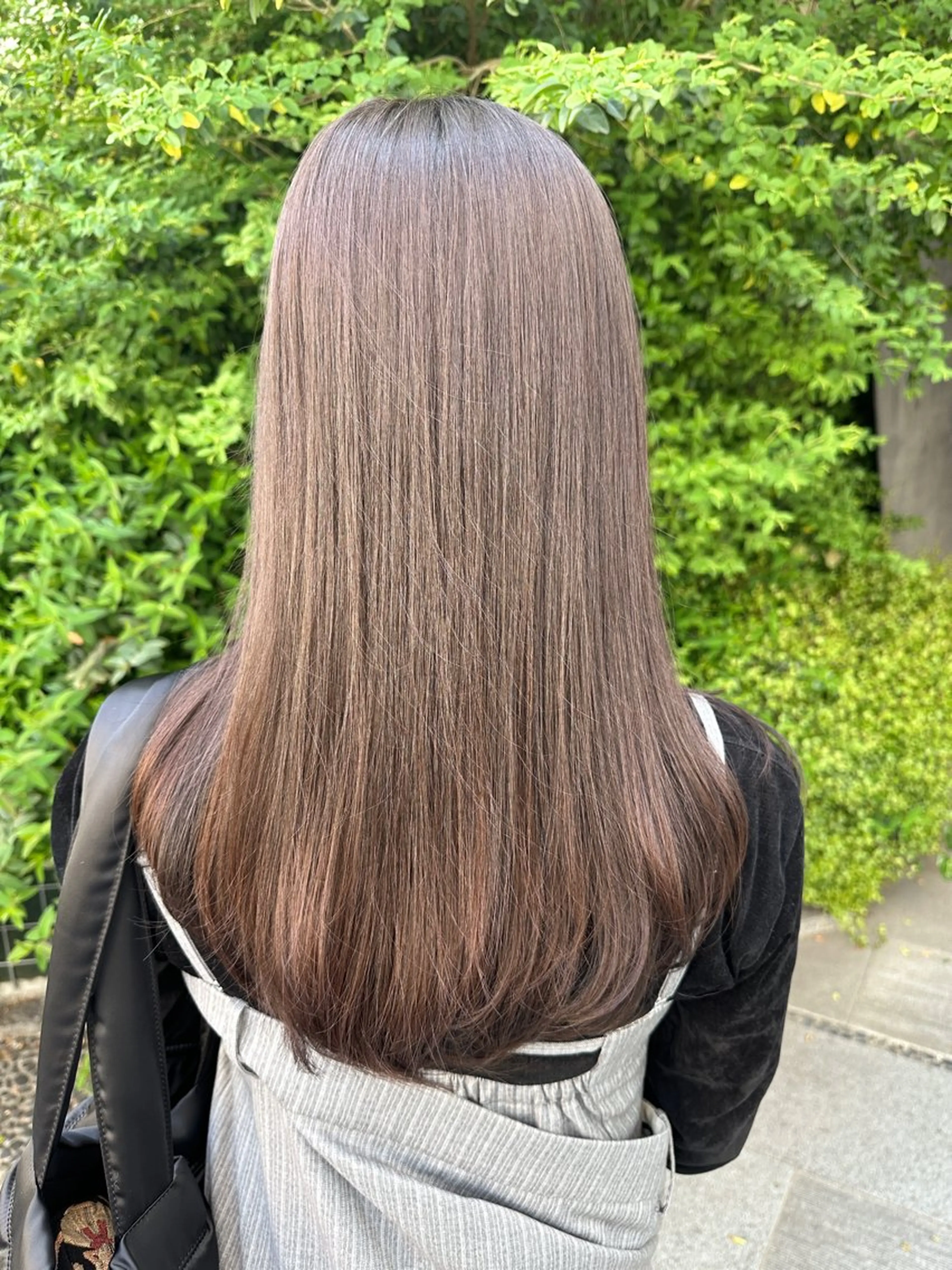 ロング カラー カット ヘアカラー 松浦ゆずき 韓国/ 診断/ダウンパーマのヘアスタイル