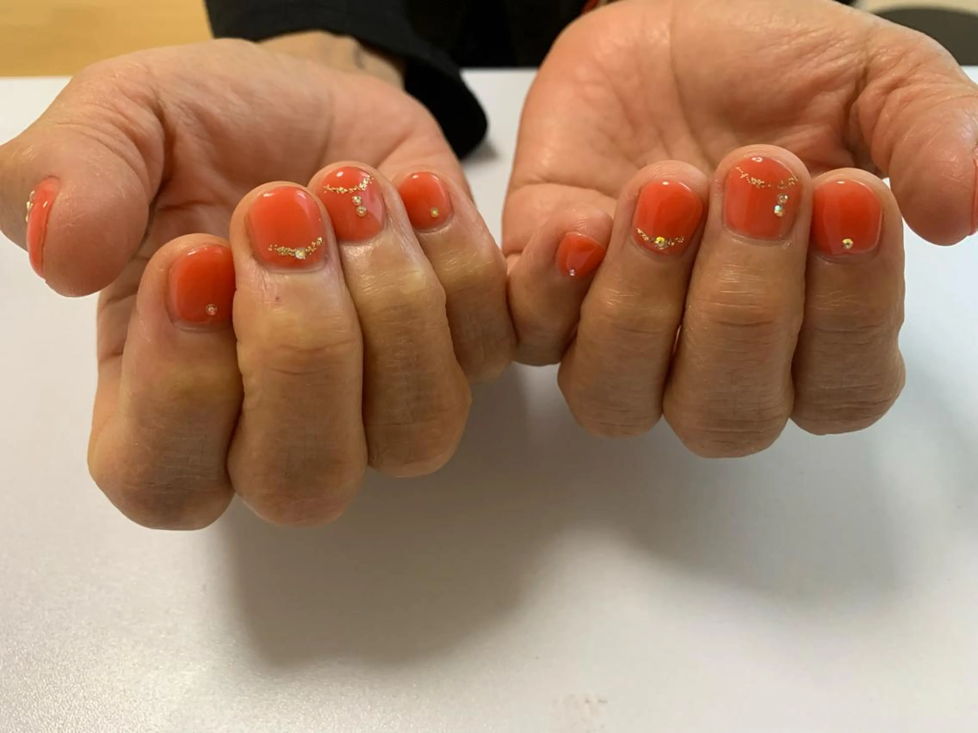 ネイル ショートネイル シンプルネイル 北川 恭子のネイルデザイン