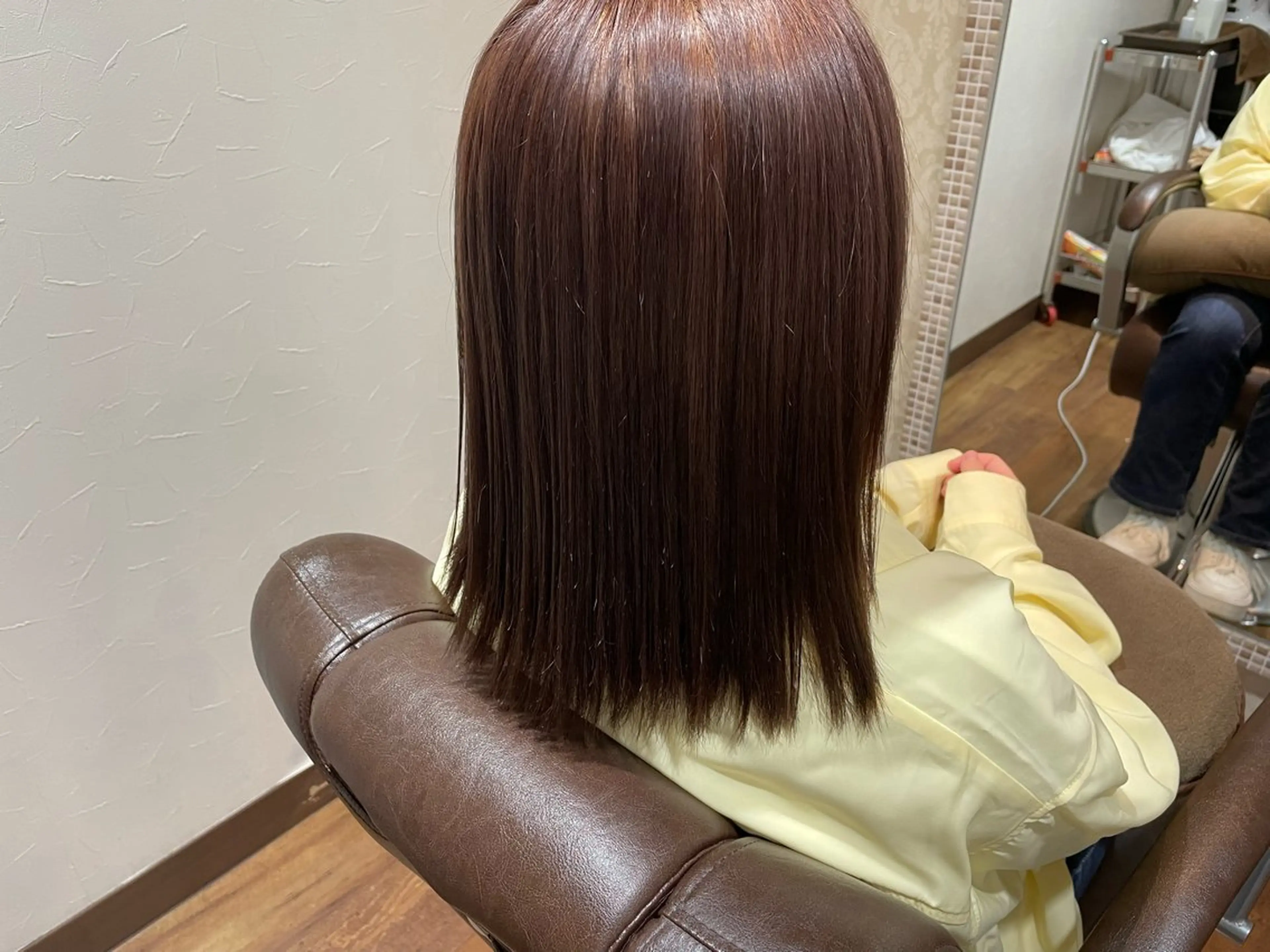 トレンド艶カラー+最高級enzymeトリートメントの写真