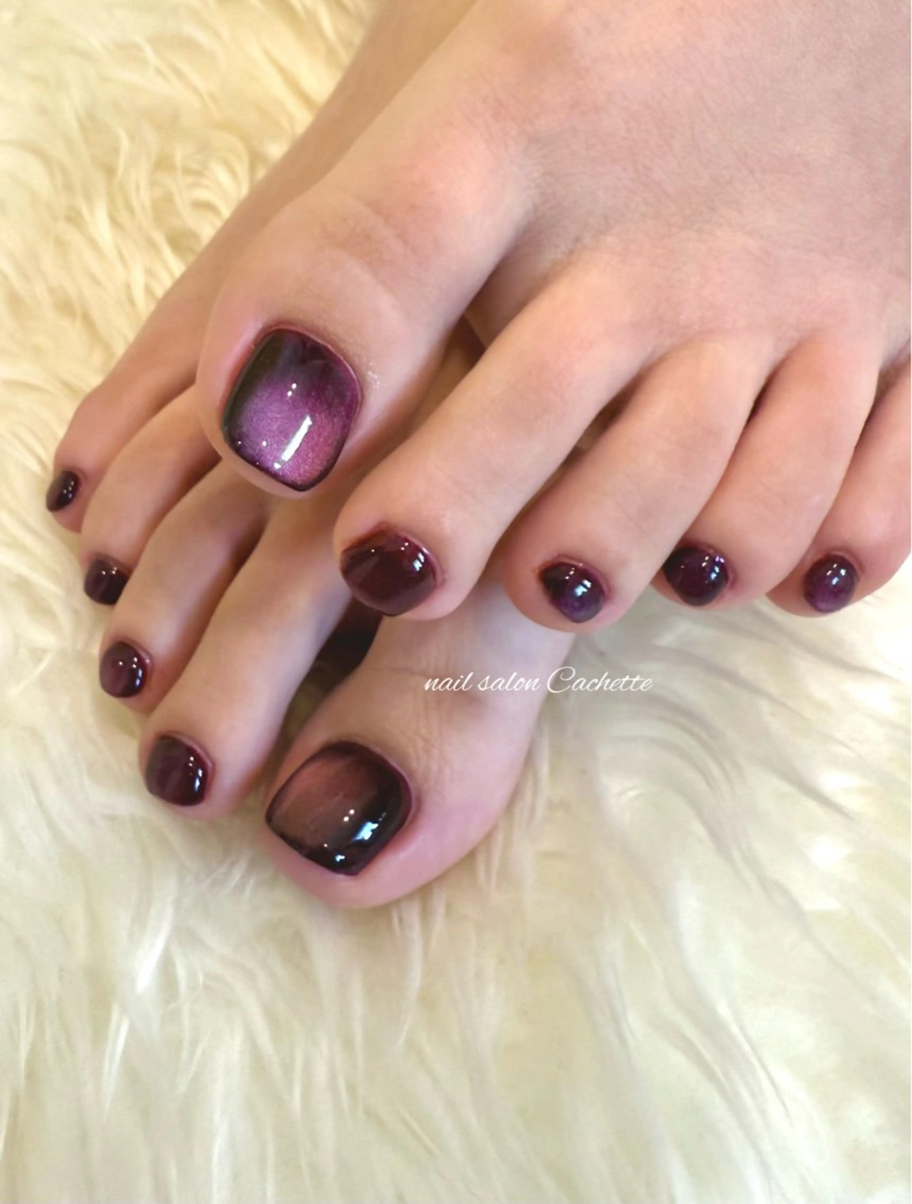 ネイル フットネイル ✧Cachette✧ YUKARIのネイルデザイン