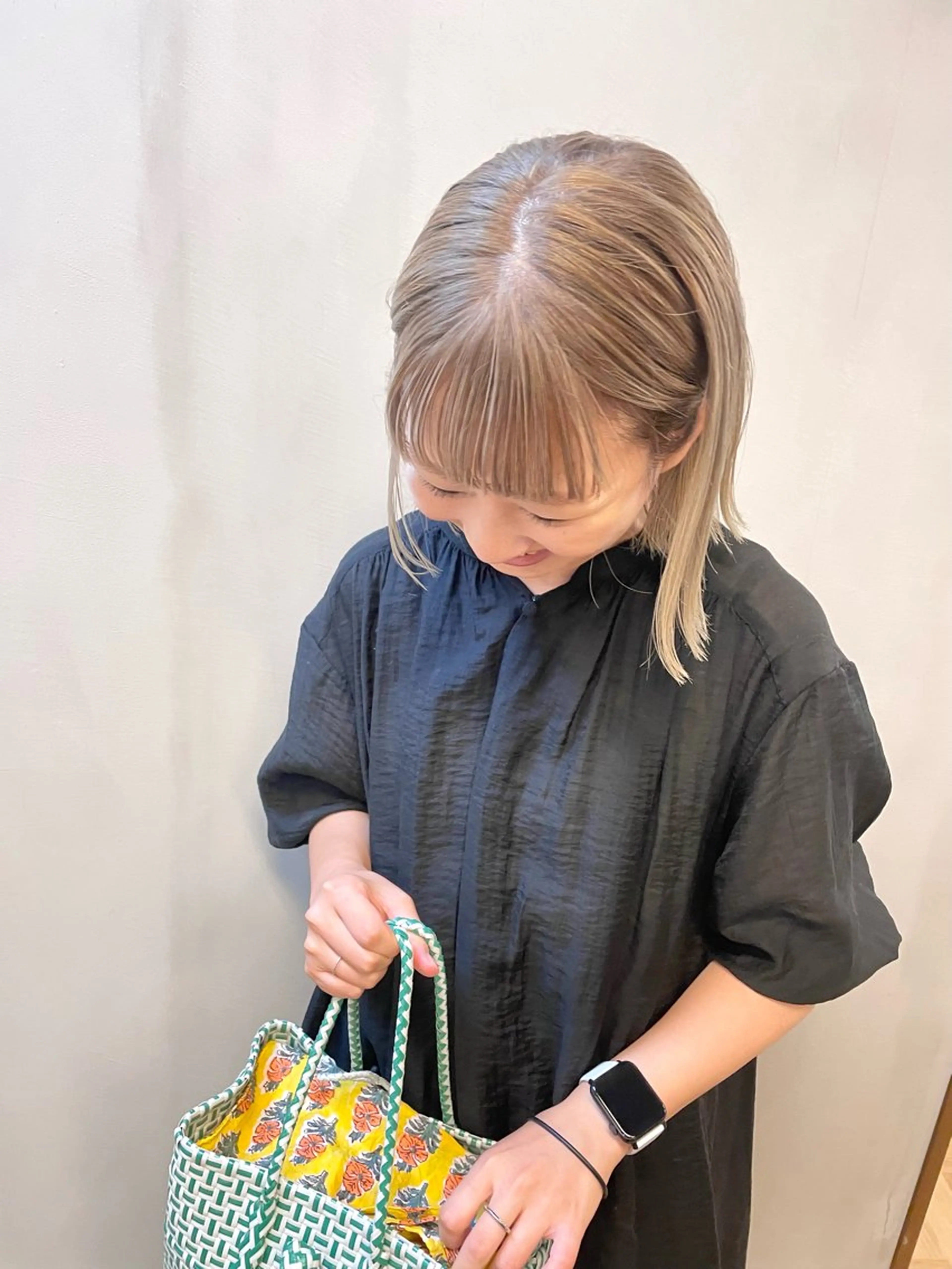 ミディアム カラー パーマ ヘアアレンジ メンズ カット ヘアカラー トリートメント tatsumi/ボブ ウルフ/レイヤーのヘアスタイル