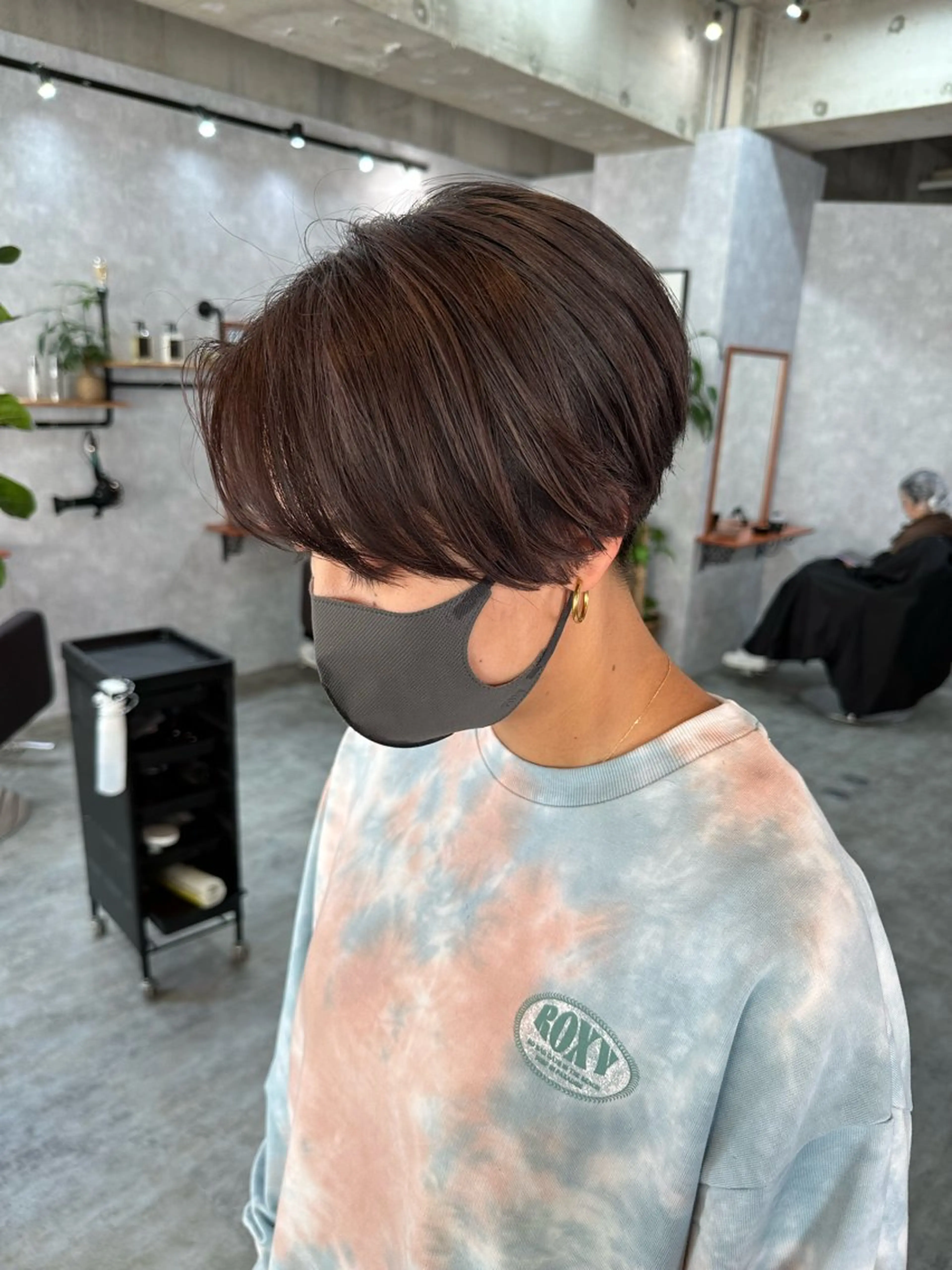 ショート 切りっぱなしボブ ショートボブ ハンサムショート 丸みショート ボブ C’LD hair  produce /シールドヘア所属・モテ髪/ボブ/ショー ト/アダチフウトのヘアスタイル