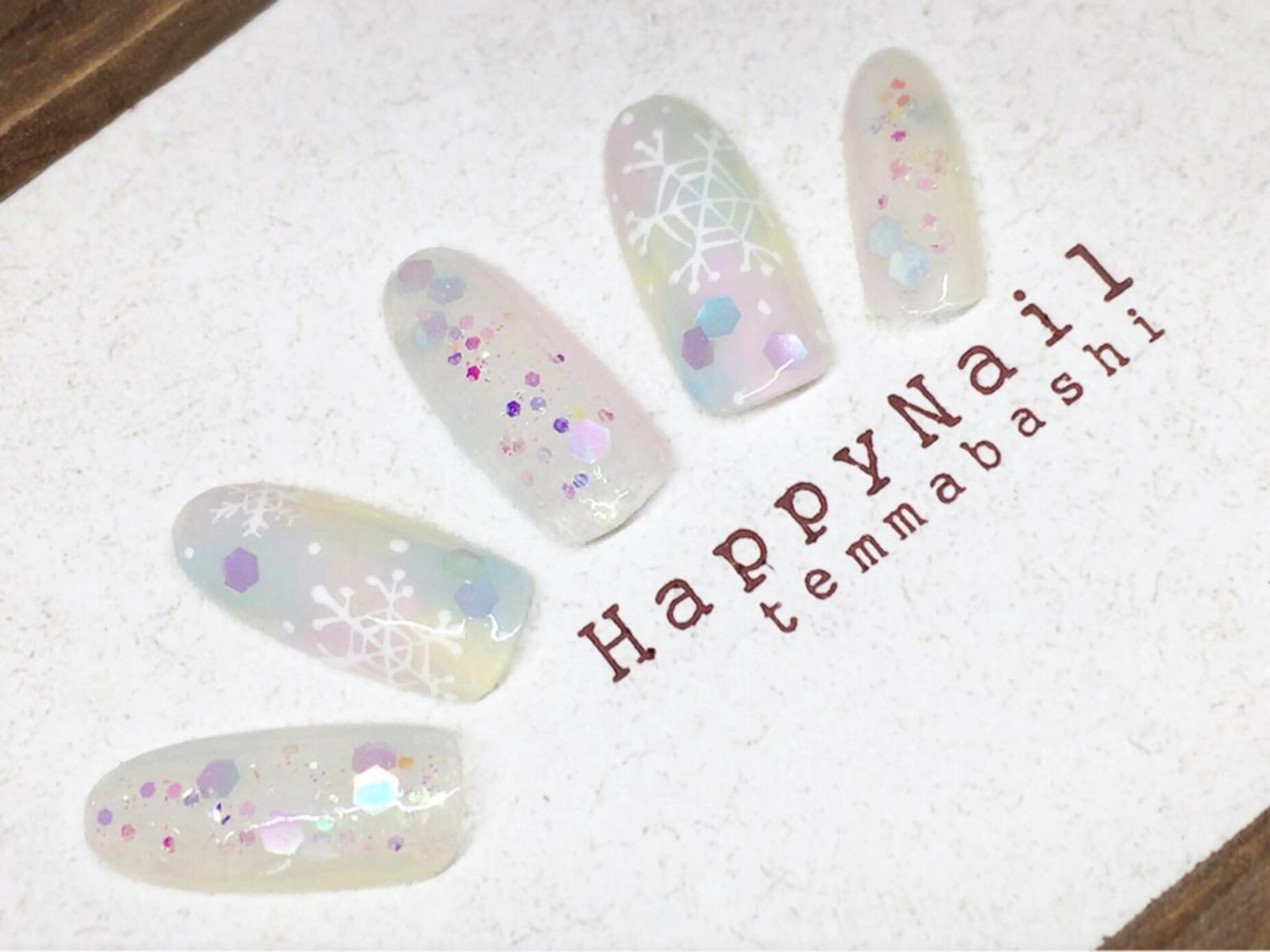 ショート ミディアム セミロング ロング ネイル アートネイル Happy Nailのネイルデザイン