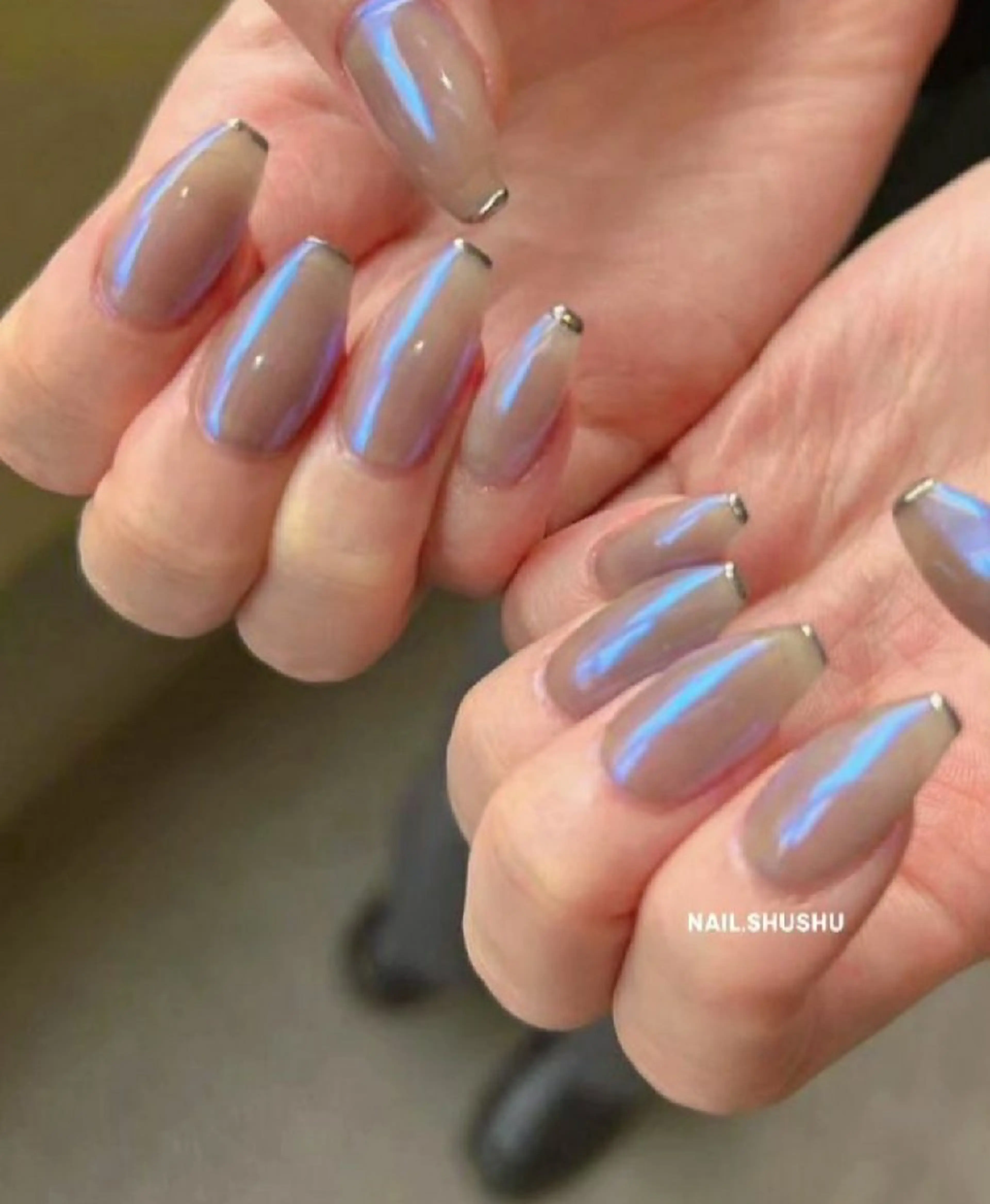 ネイル 持ち込み ニュアンスネイル ワンカラーネイル シンプルネイル 春ネイル ハンドネイル 3dパーツ/流行り 👧shushu❤️のネイルデザイン