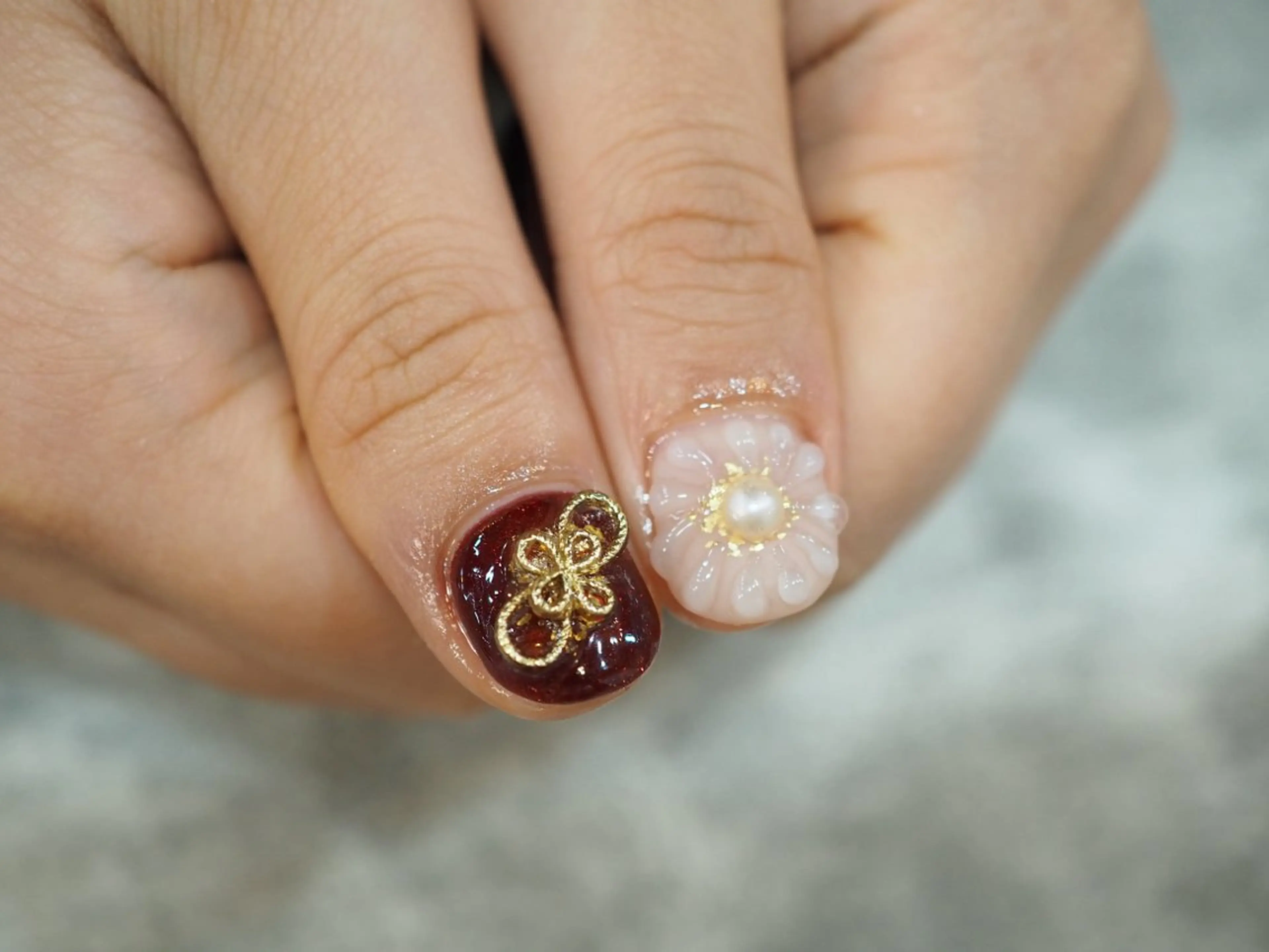 ネイル ハンドネイル glaNje shioriのネイルデザイン