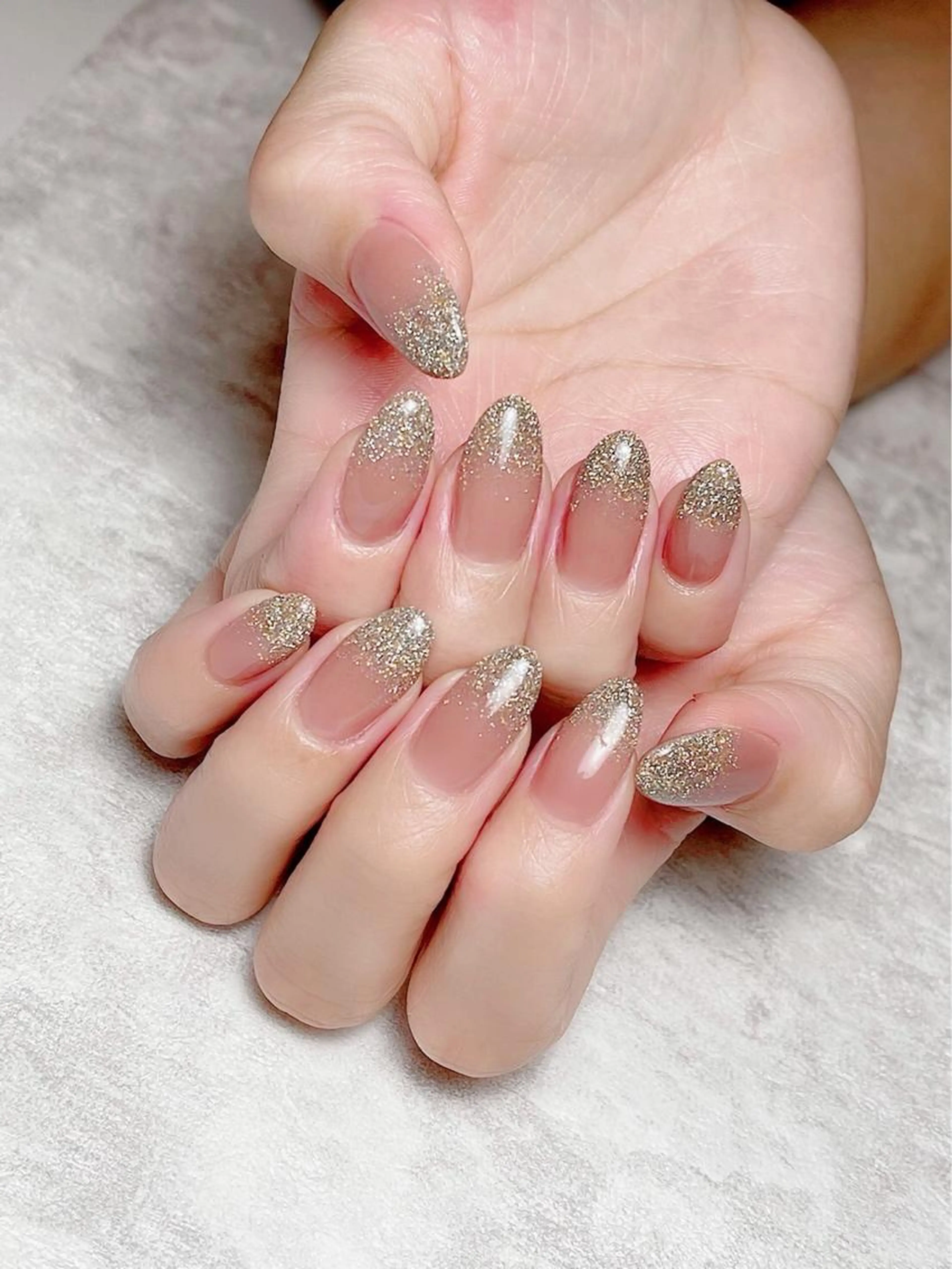 ワンカラーorカラーグラデーションorラメグラデーション(オフなし)の写真