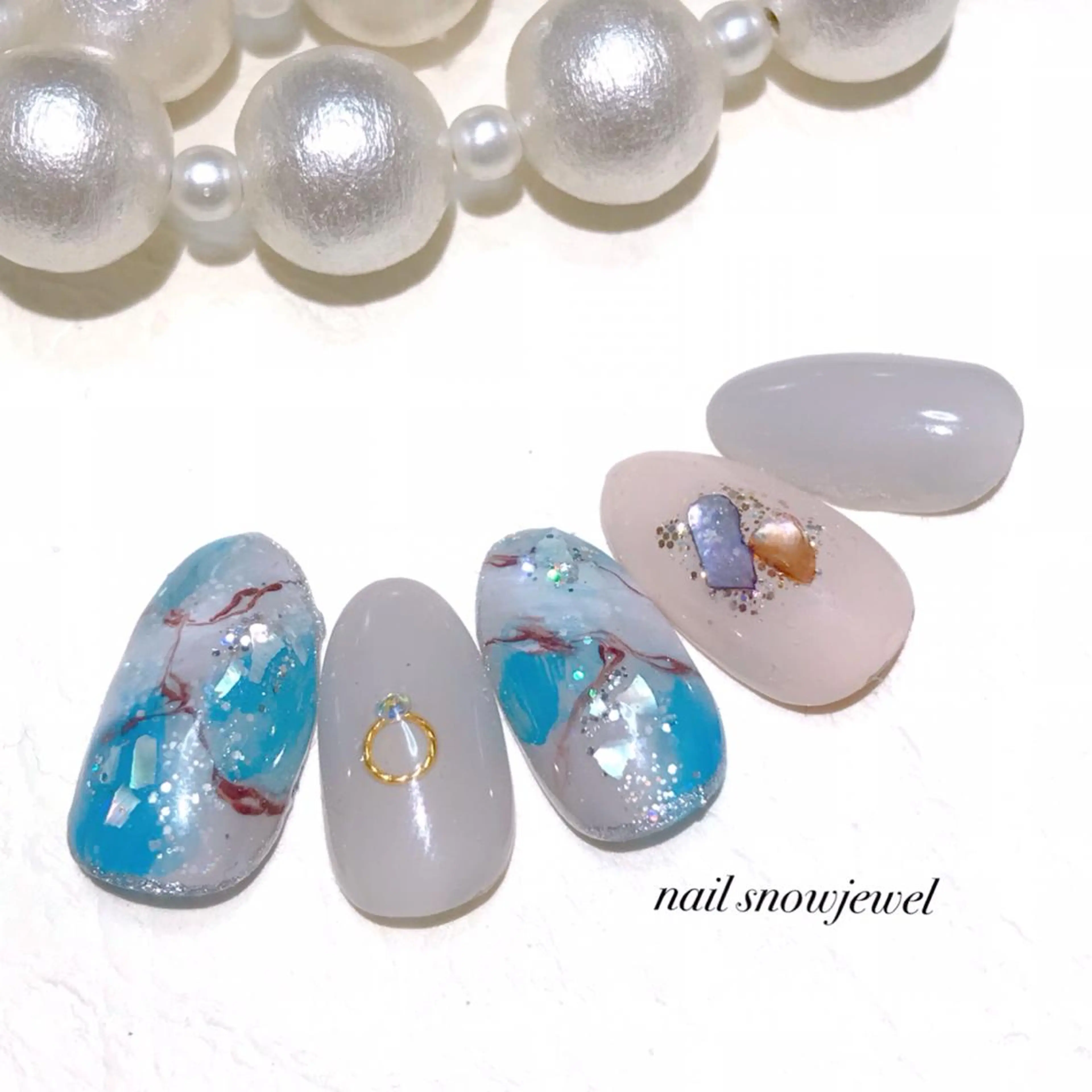 ネイル nail snowjewelのネイルデザイン