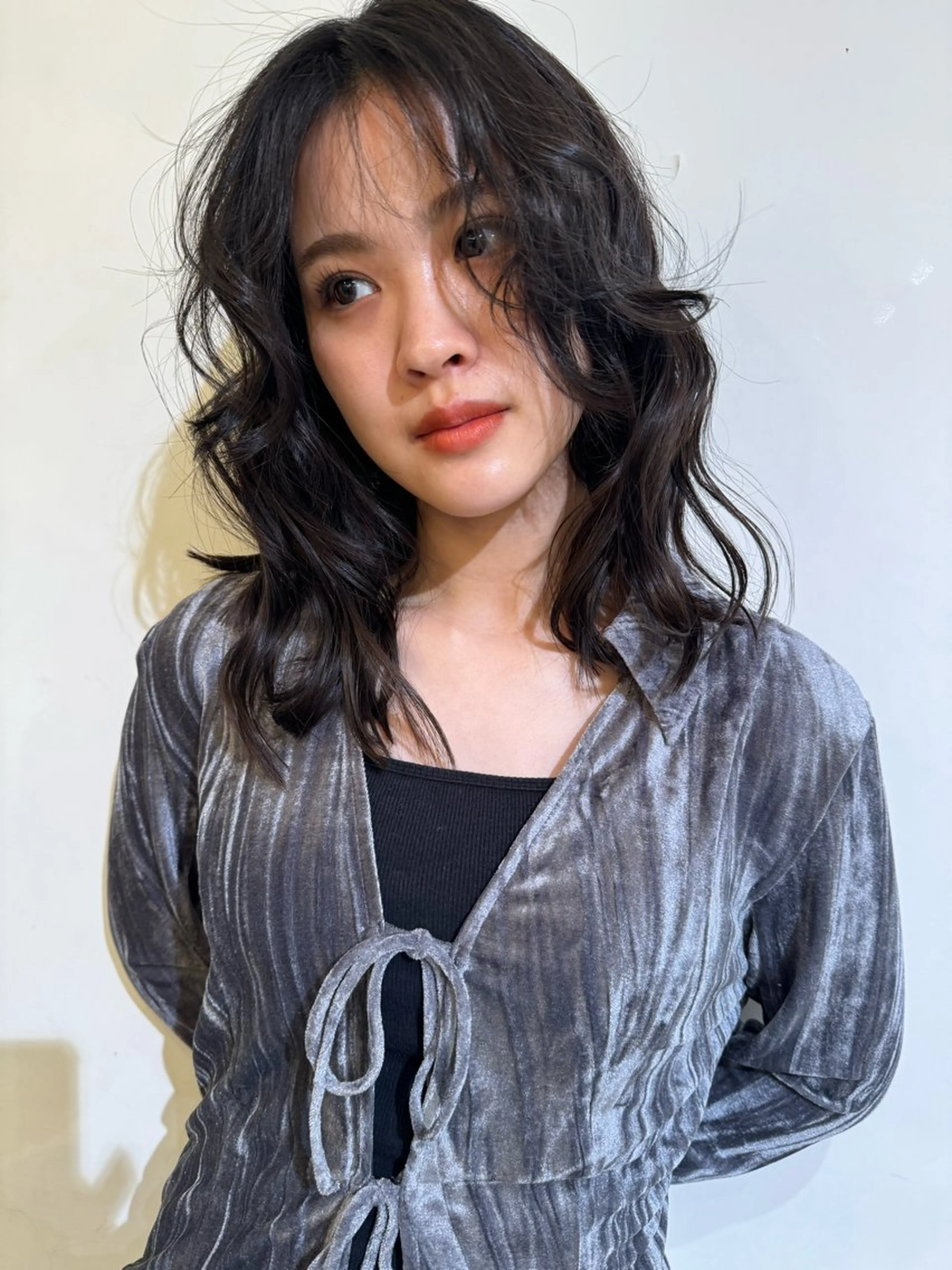 カラー カット ヘアカラー ブリーチカラー🎀 韓国風/寺門美優のヘアスタイル