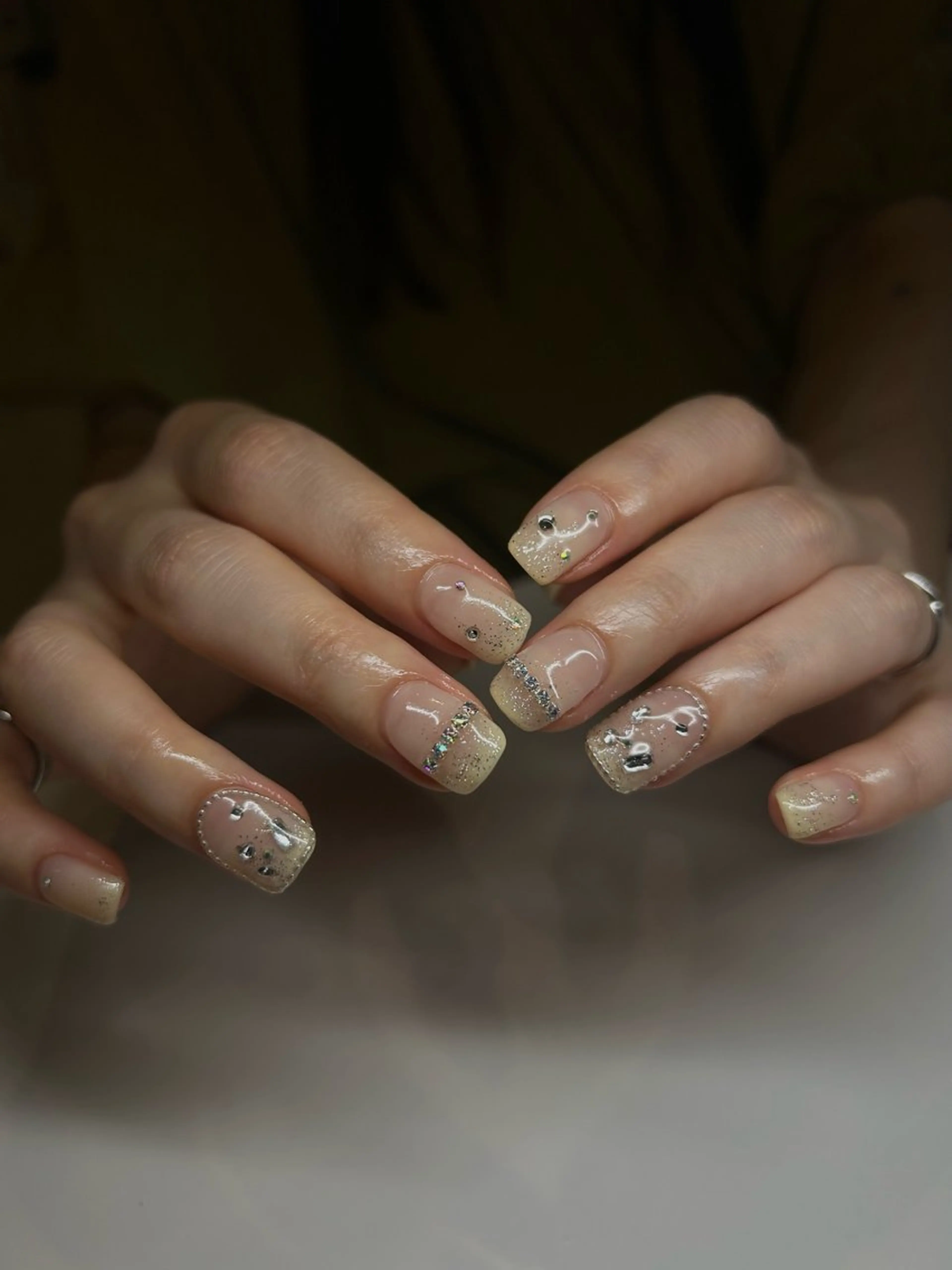 ネイル 持ち込み ハンドネイル Uzuki ／ROCCOnailのネイルデザイン