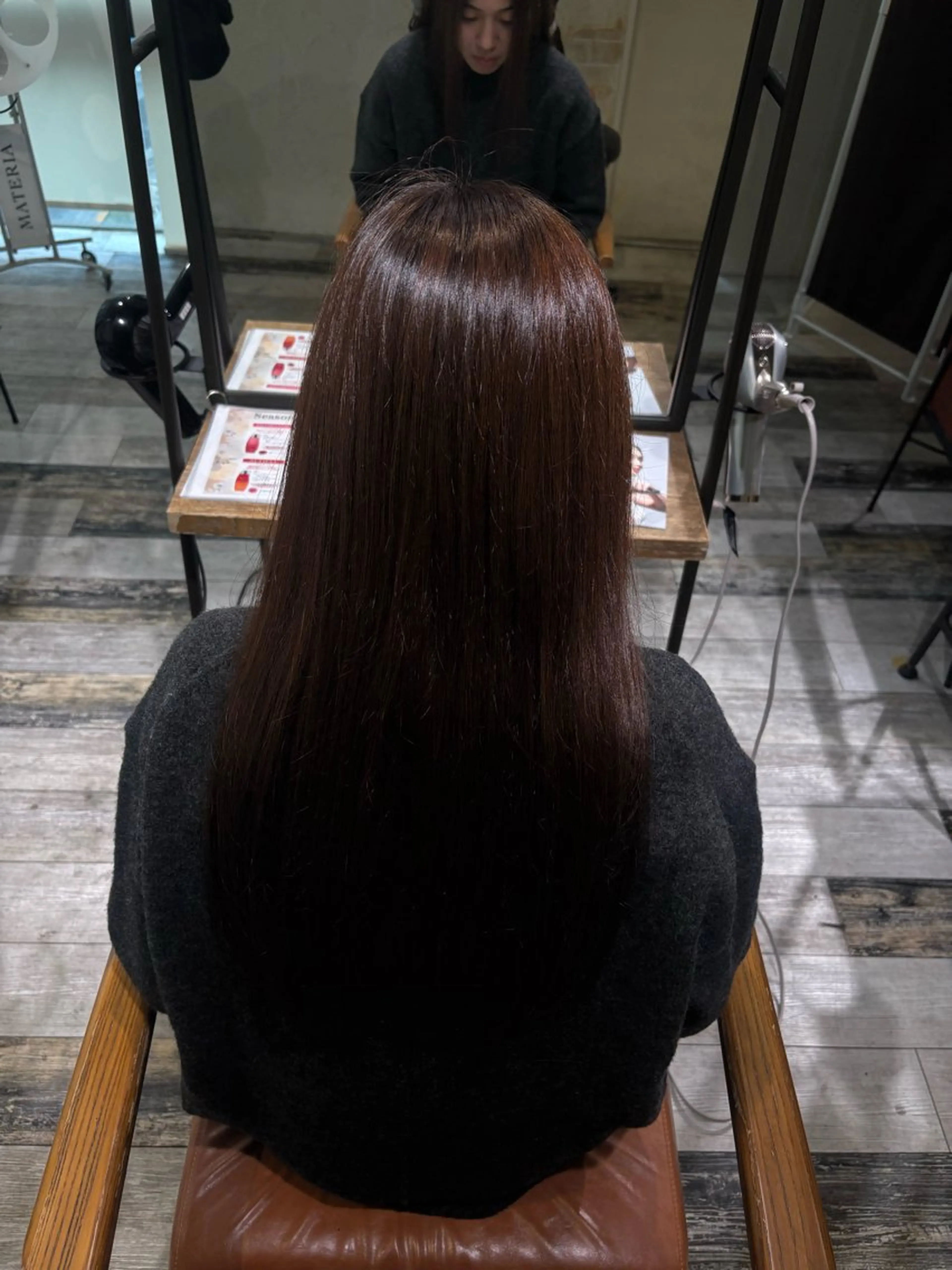 ロング カット ヘアカラー Kubota rinのヘアスタイル