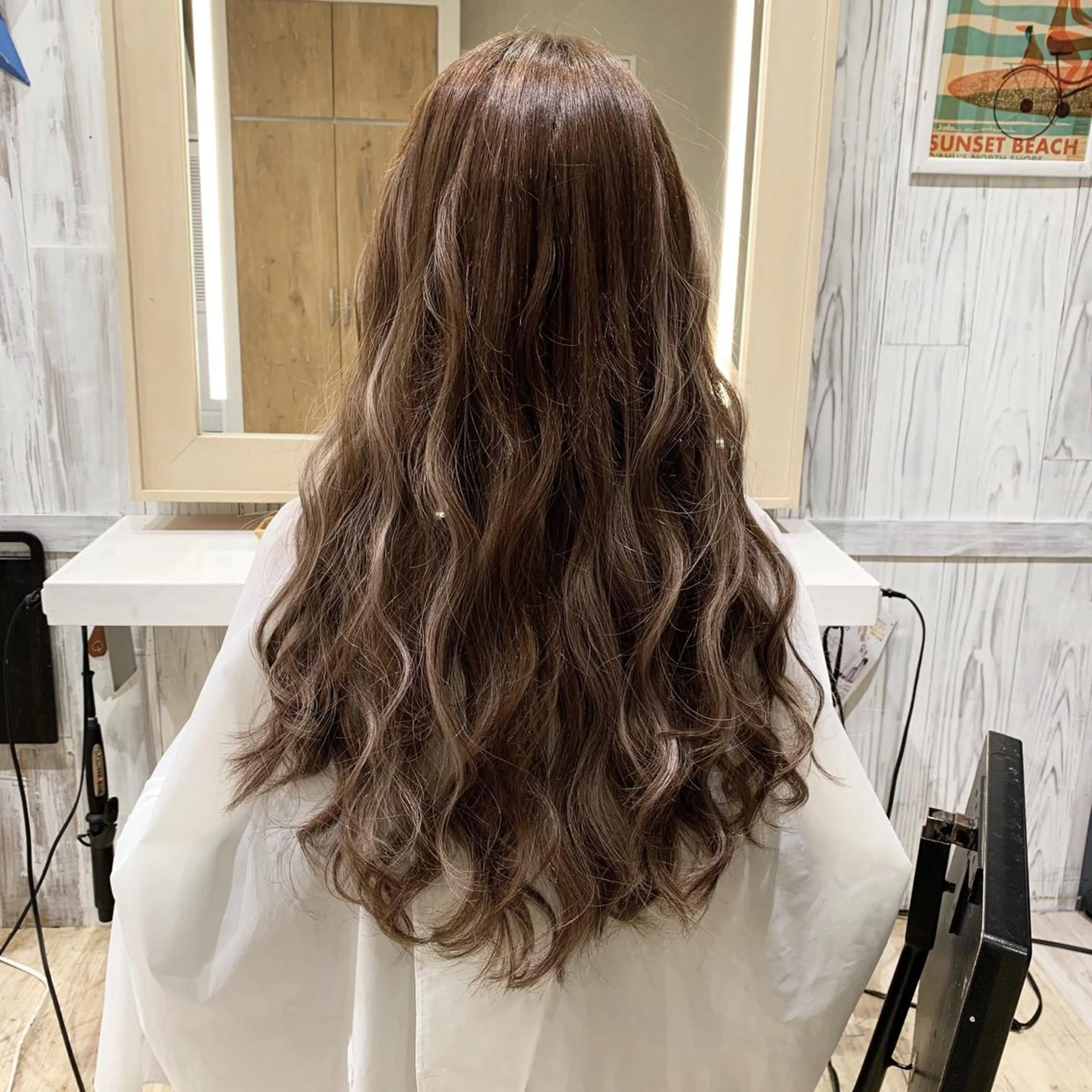 ロング カラー ヘアアレンジ マツエク・マツパ エクステ ヘアカラー エクステ TATSUYA アートディレクターのヘアスタイル