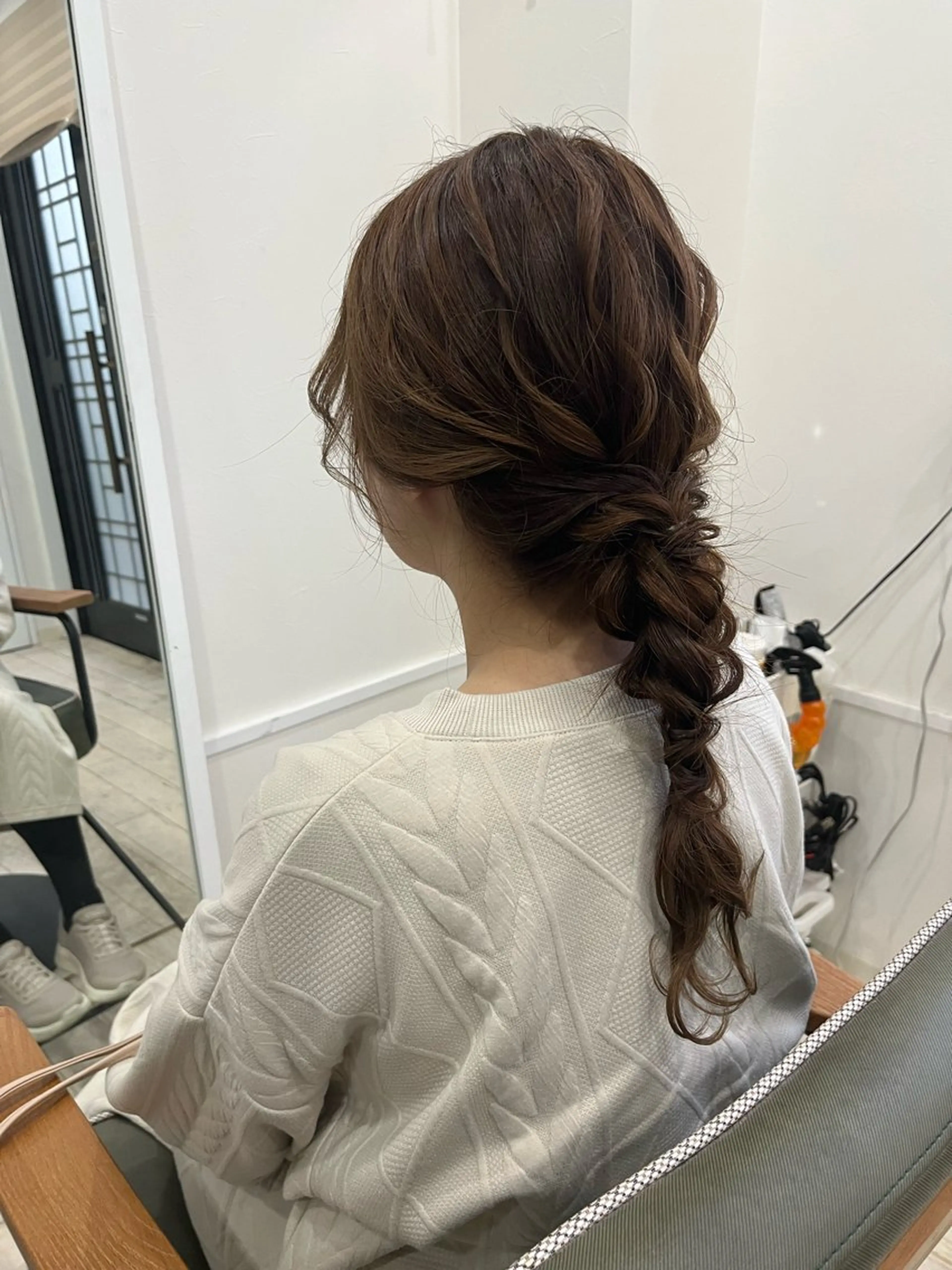 セミロング カラー カット ヘアカラー M.arc 【マーキ】のヘアスタイル