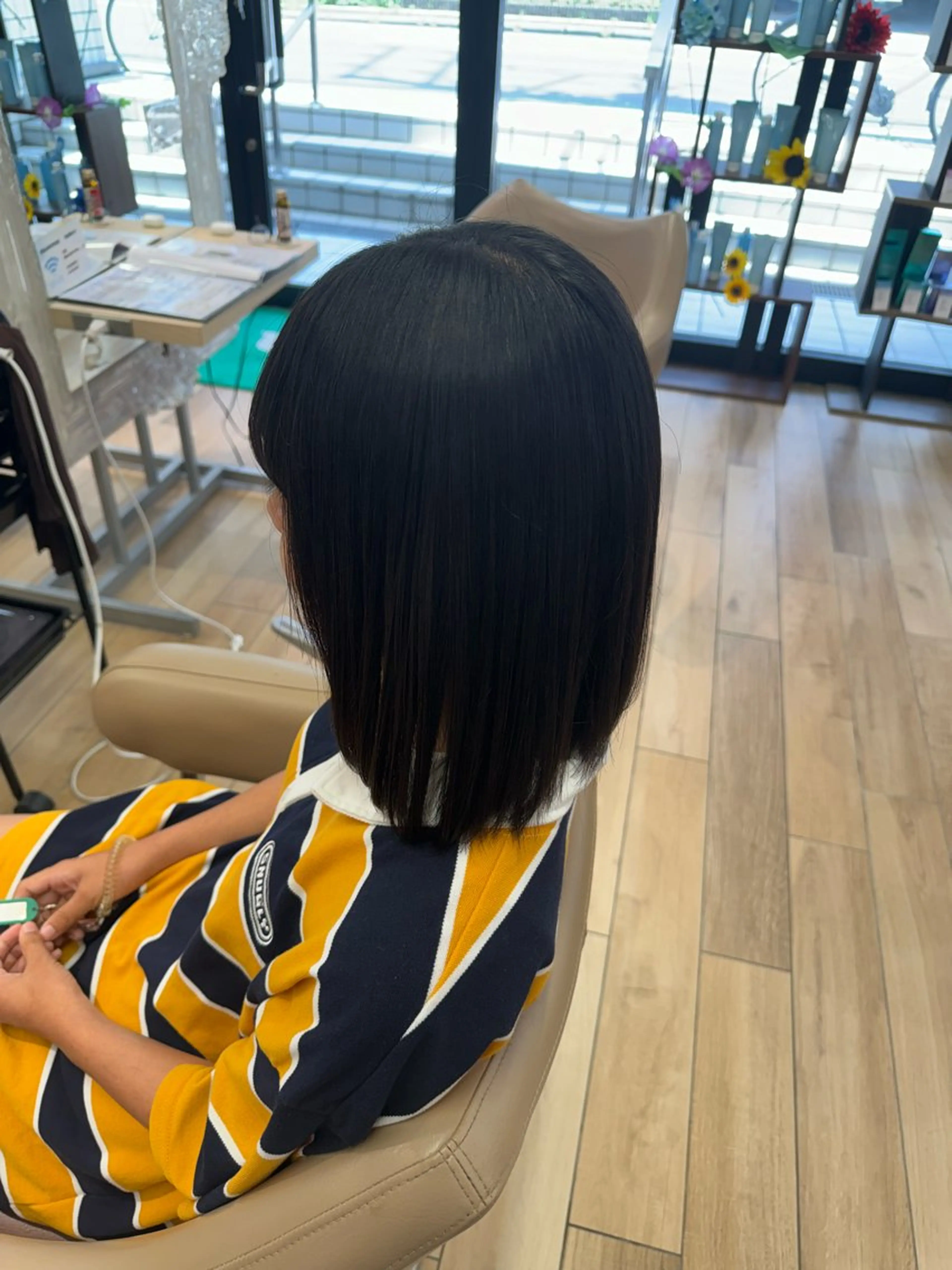 パーマ 縮毛矯正 田村 真菜のヘアスタイル