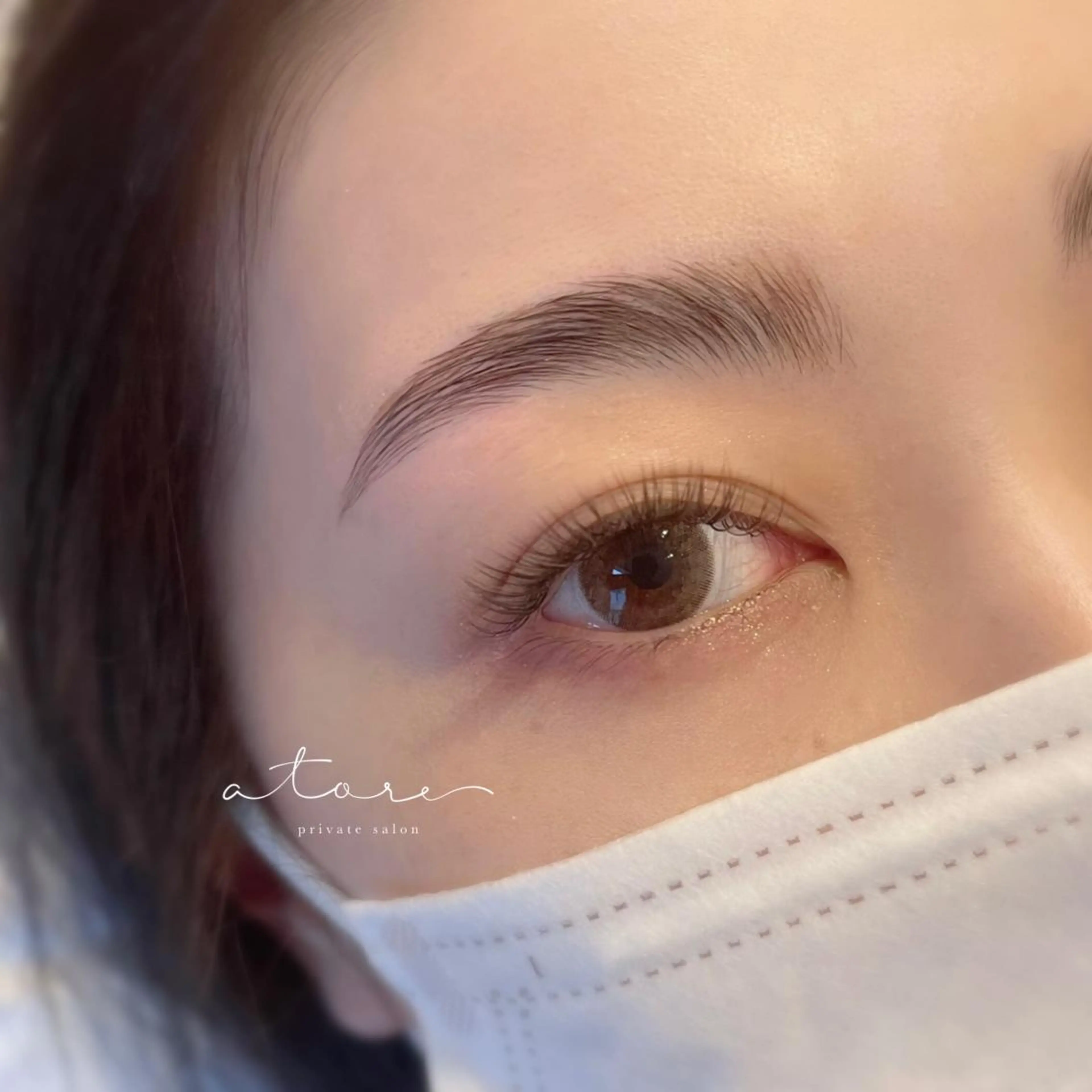 マツエク・マツパ アイブロウ マツエク atore つかさのマツエク・マツパデザイン