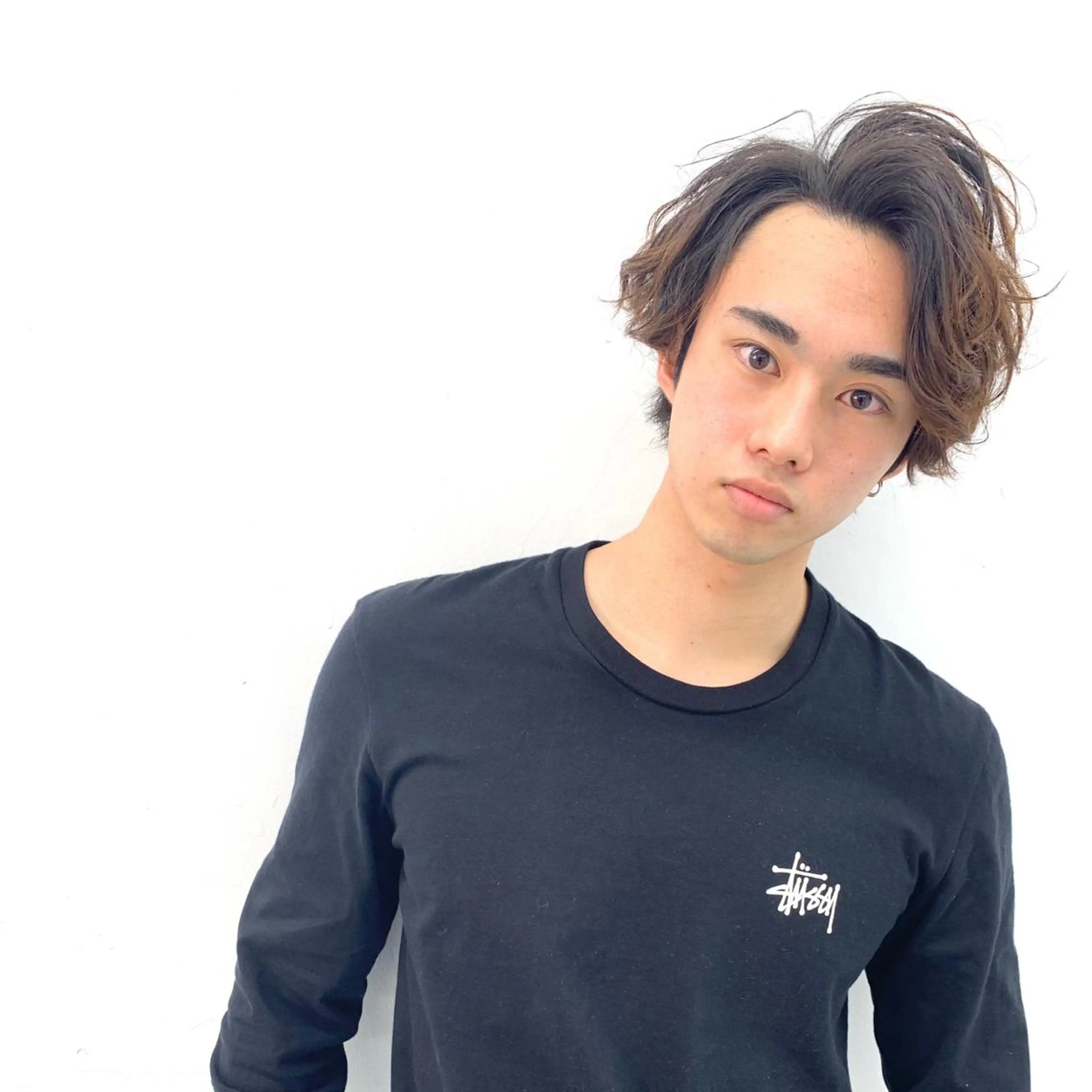 ショート パーマ メンズ カット パーマ 柏メンズカットパーマ NO.1タイチのヘアスタイル