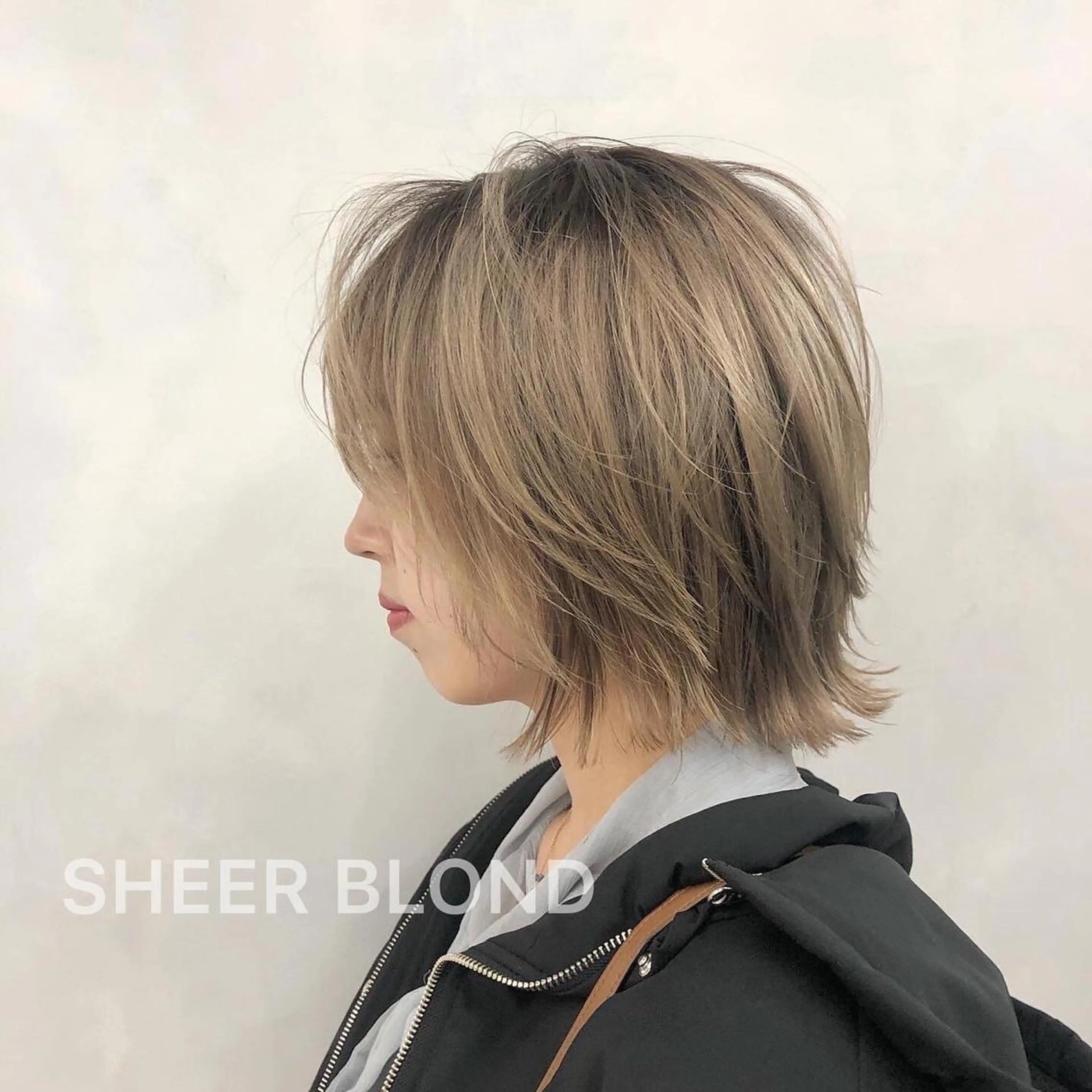 ミディアム ヘアカラー 🌸ハイトーン 新田　廉 🌸のヘアスタイル