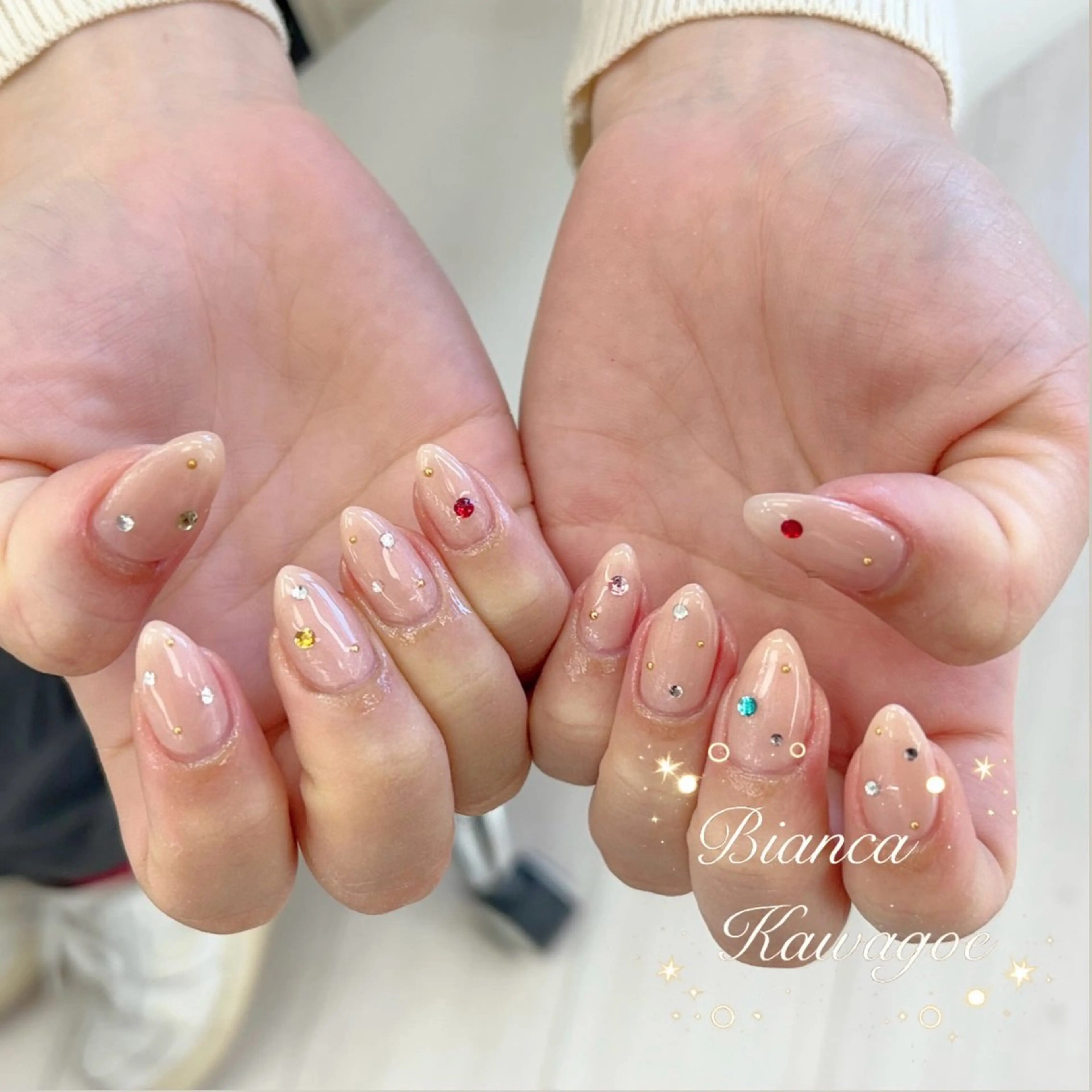 ネイル ハンドネイル Bianca川越店 🌸Satoのネイルデザイン