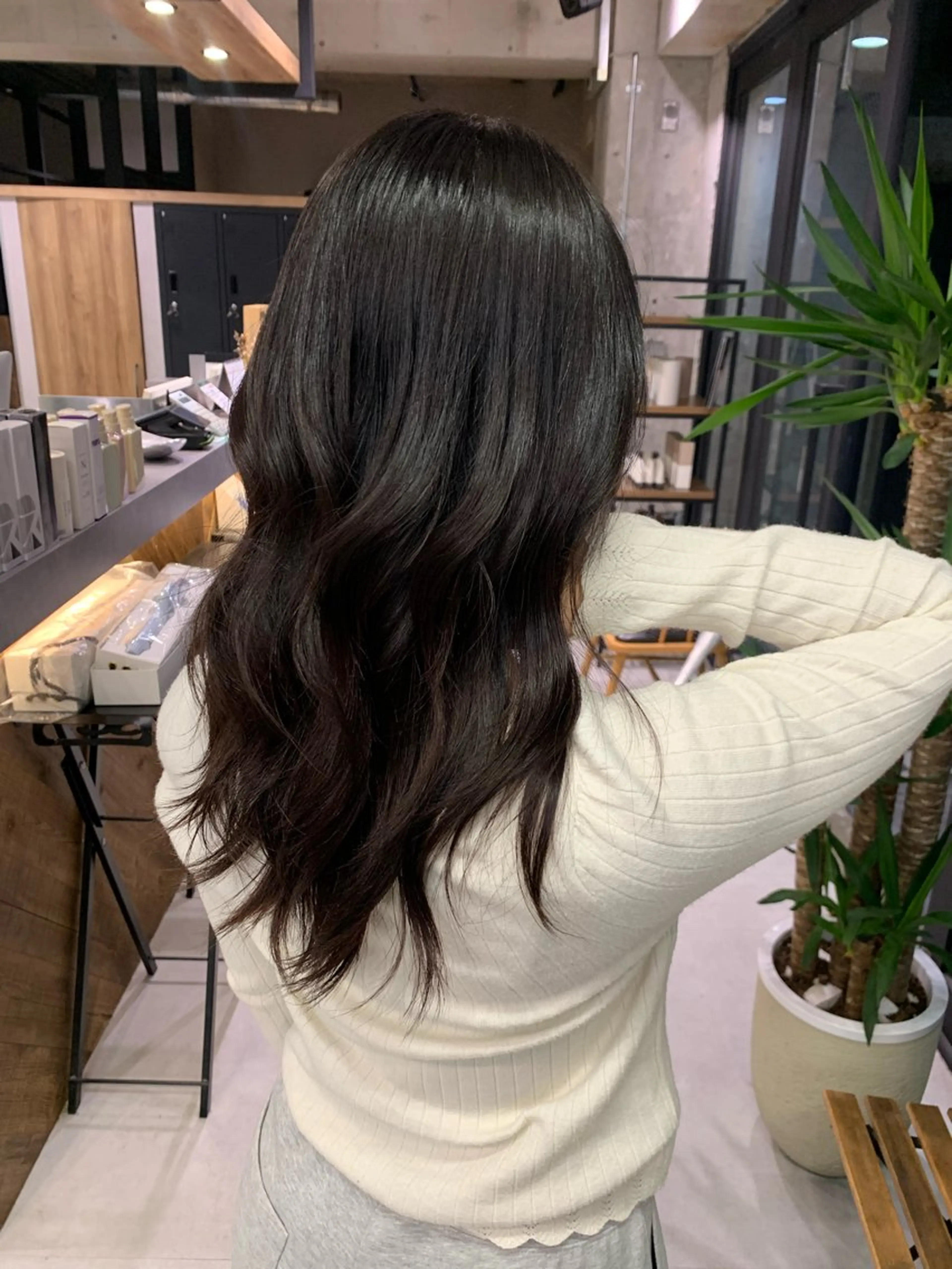 ロング カラー ブリーチ ヘアカラー ♡ハイライトカラー shinri♡のヘアスタイル