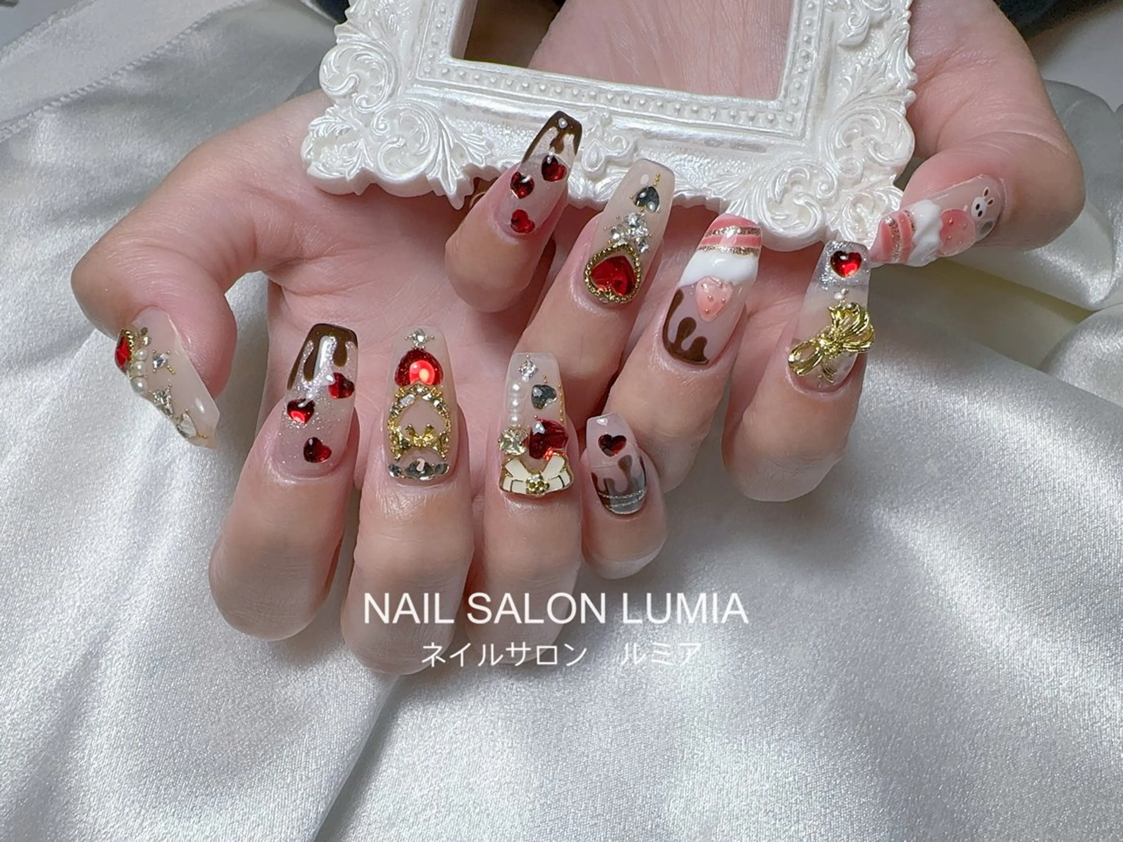 ネイル ハンドネイル ネイルサロン ルミア Lumia 店長のネイルデザイン