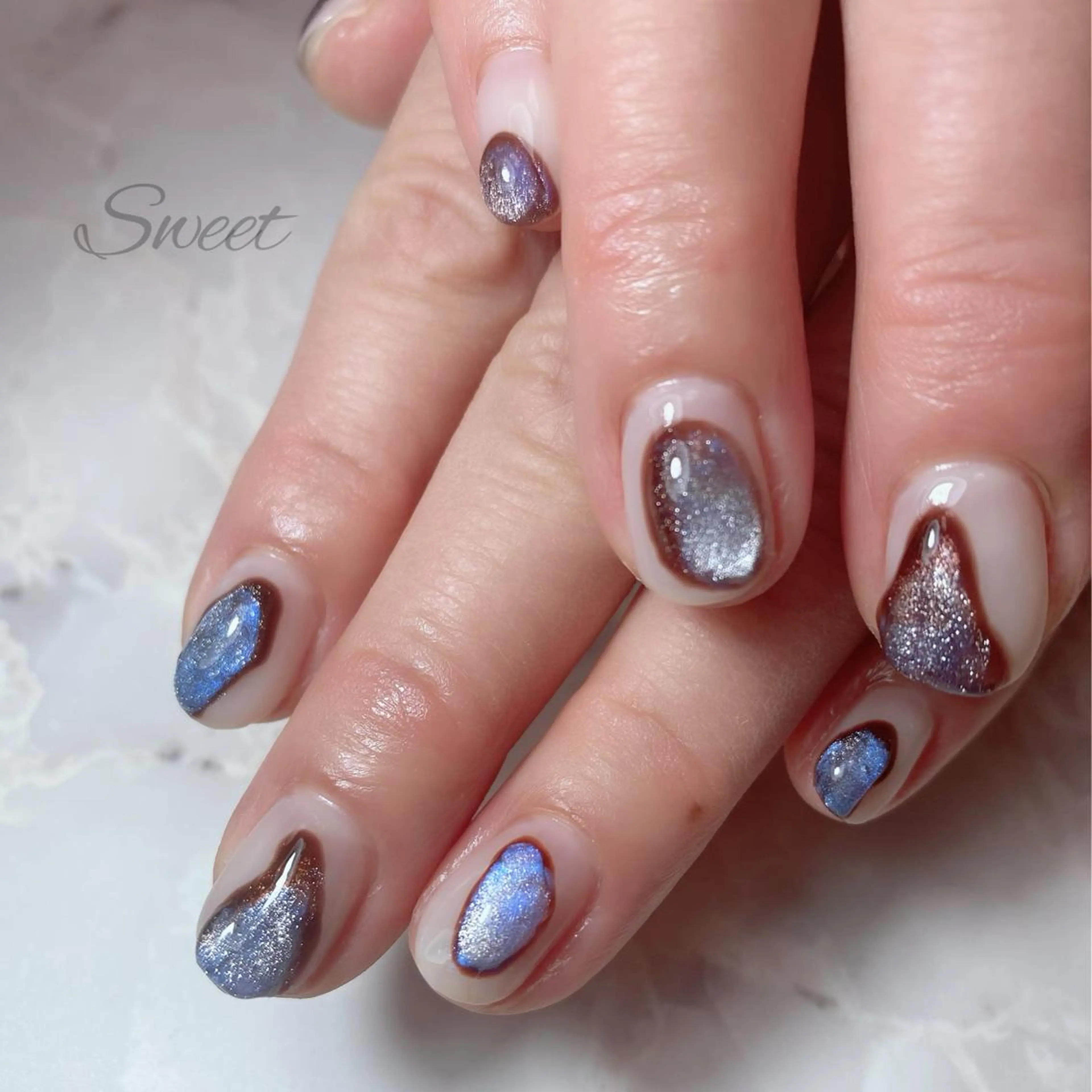 ネイル sweet 仲野陽子のネイルデザイン